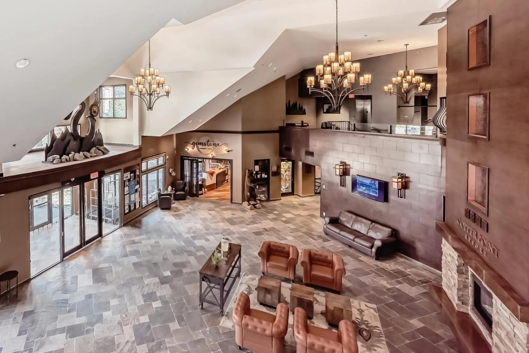 Lobby or reception in Copper Point Resort