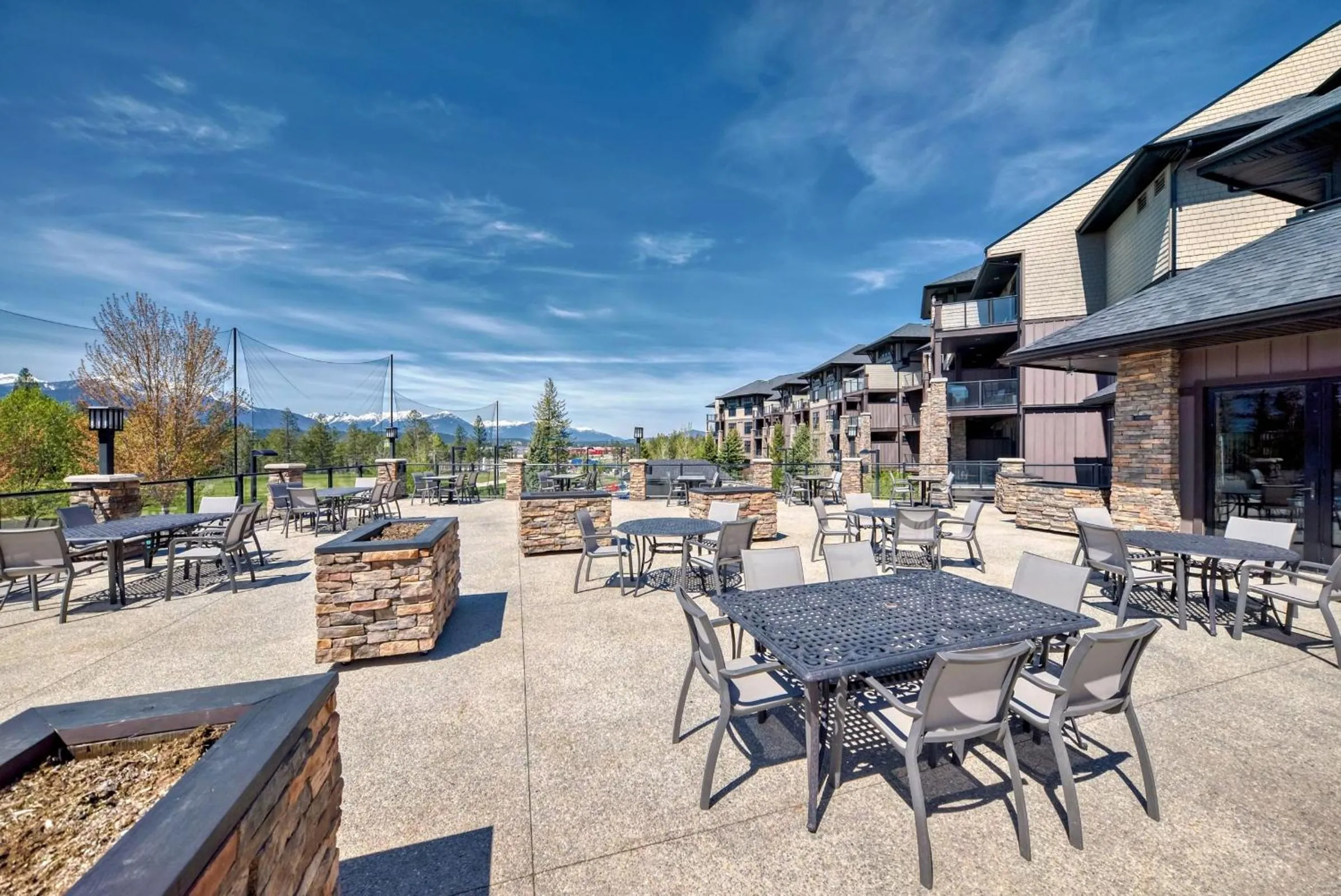 Patio in Copper Point Resort