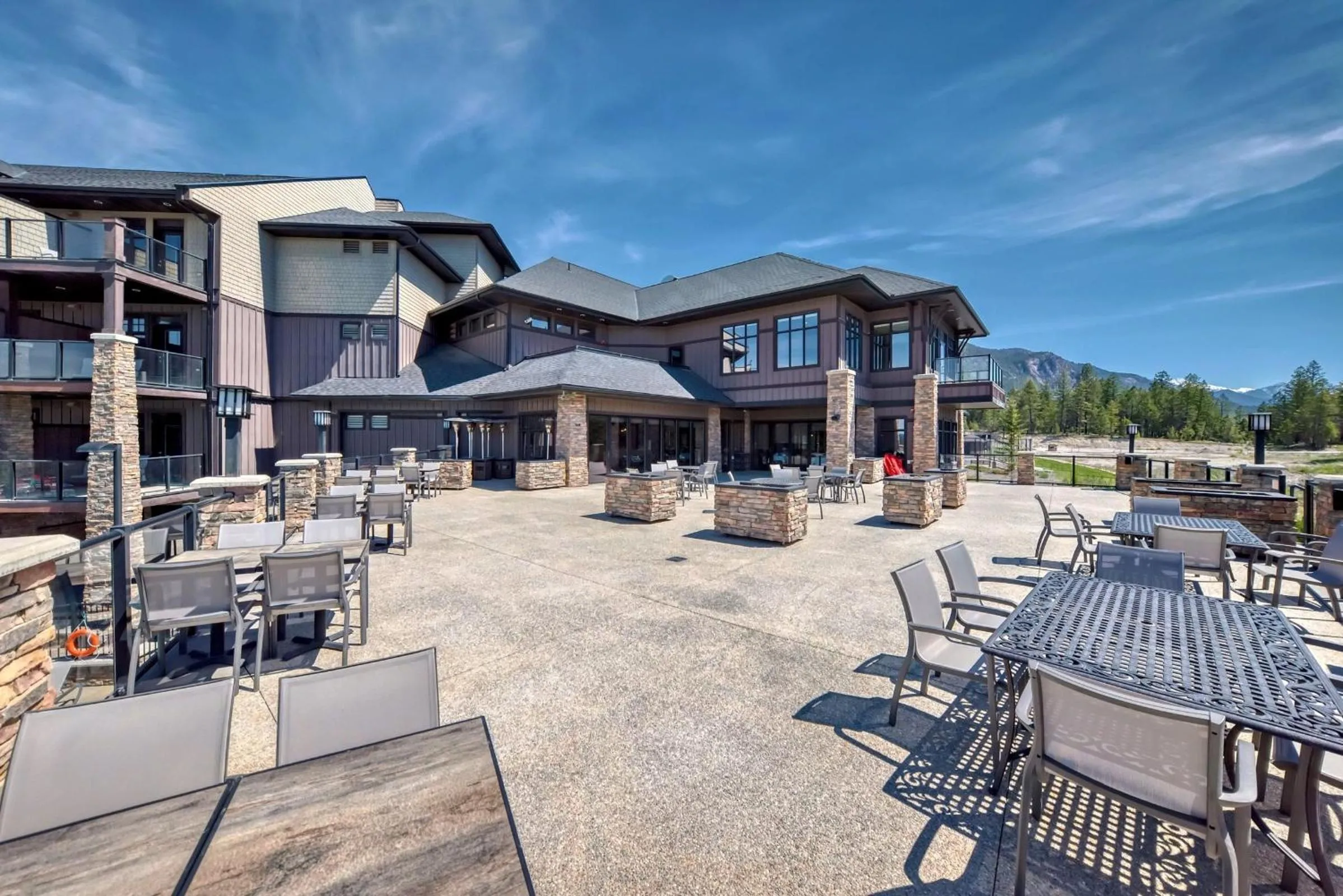 Patio in Copper Point Resort