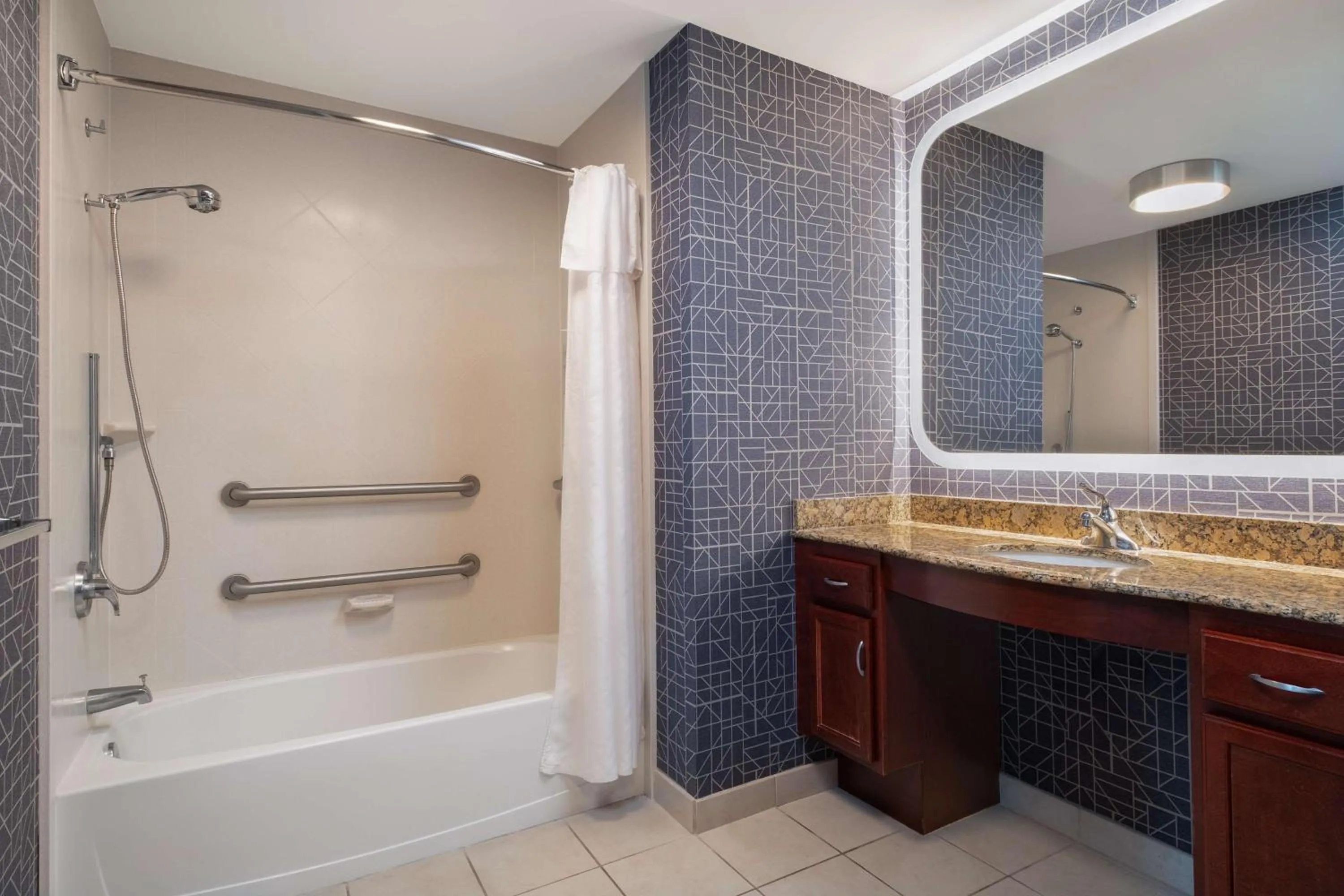 Bathroom in Homewood Suites Medford