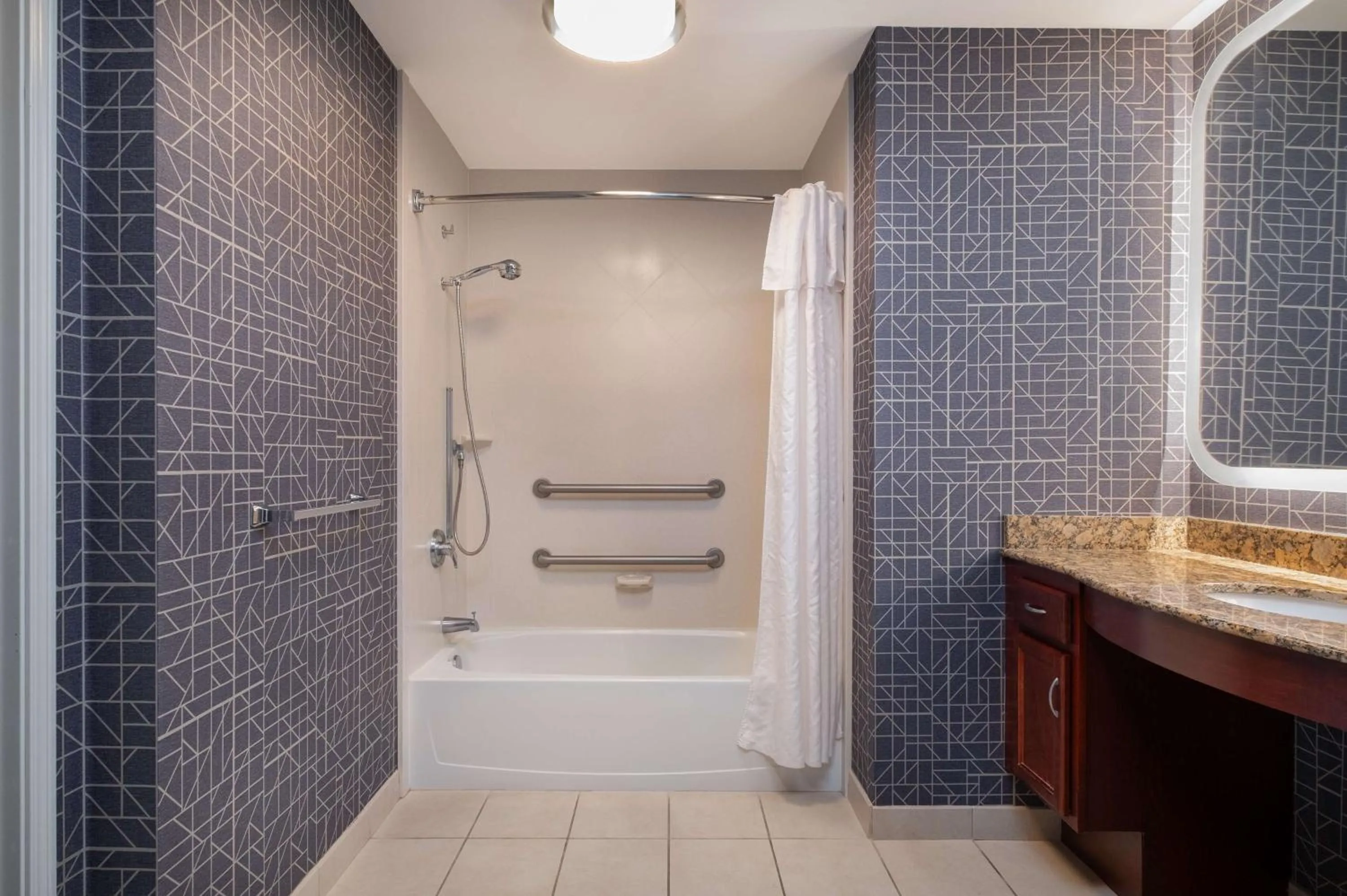 Bathroom in Homewood Suites Medford