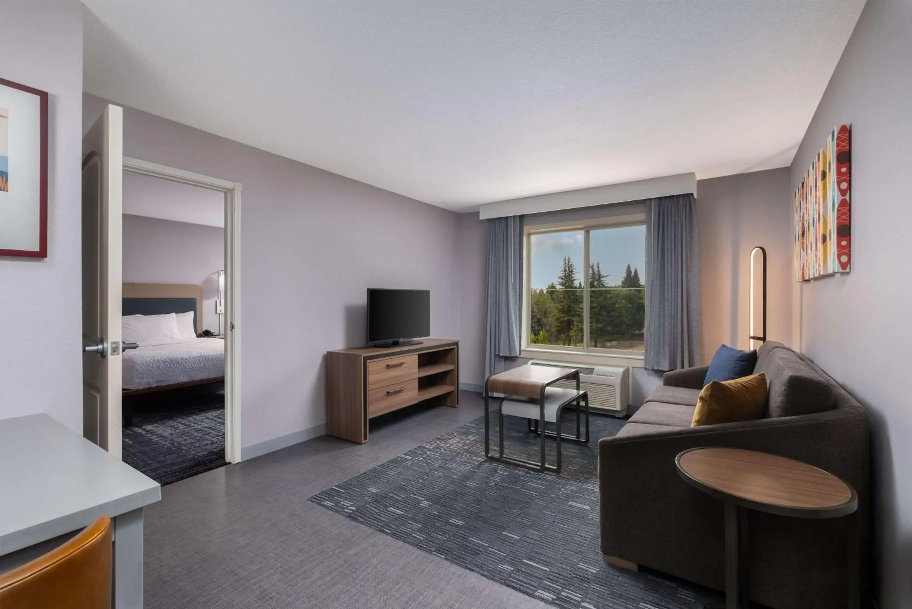 One-Bedroom King Suite - Non-Smoking in Homewood Suites Medford One-Bedroom King Suite - Non-Smoking in Homewood Suites Medford