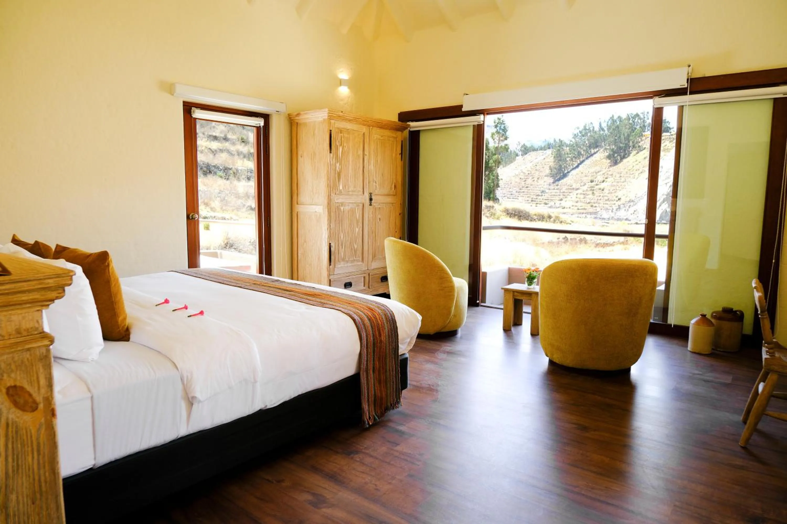 Bed in Colca Lodge Spa & Hot Springs
