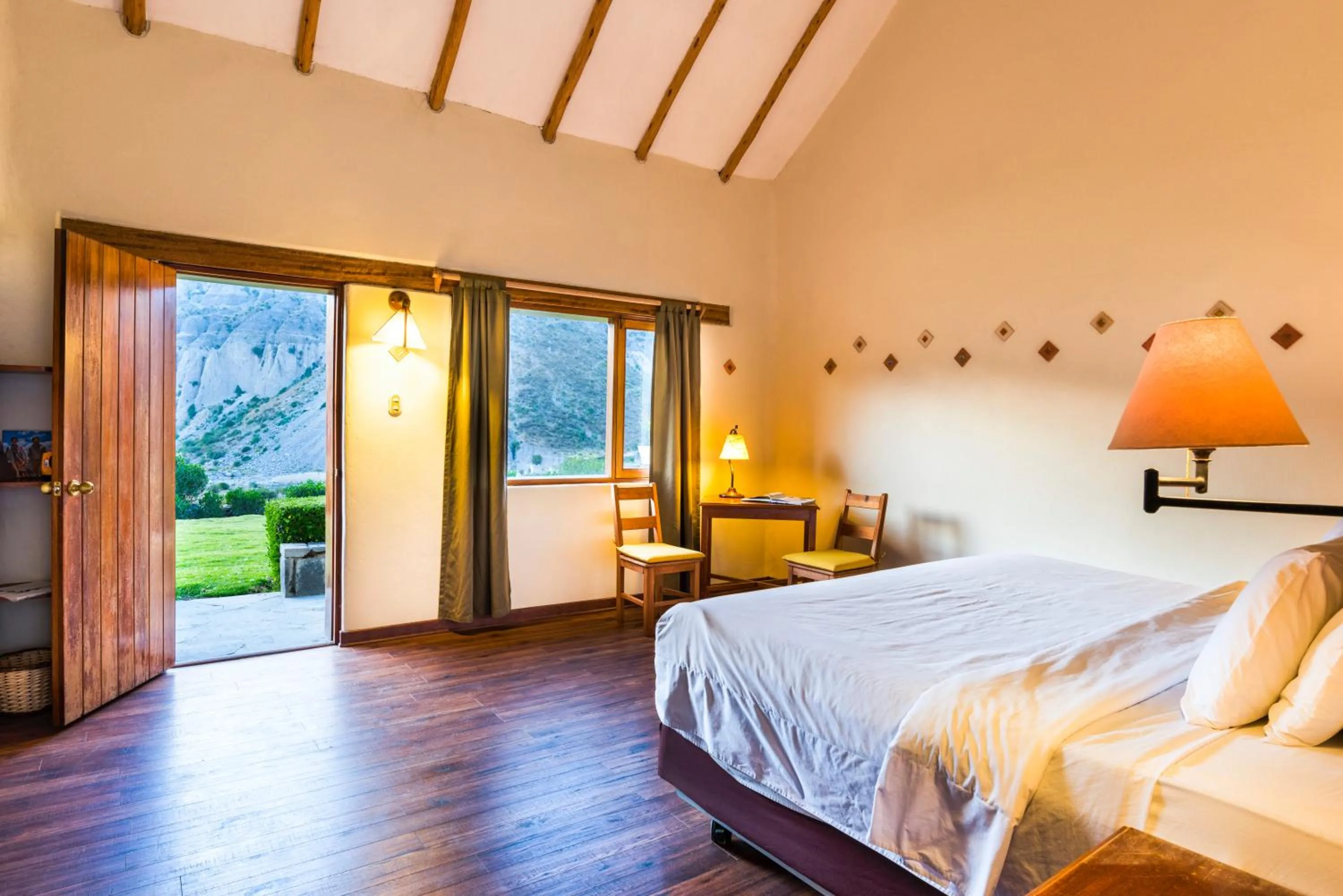 Bed in Colca Lodge Spa & Hot Springs