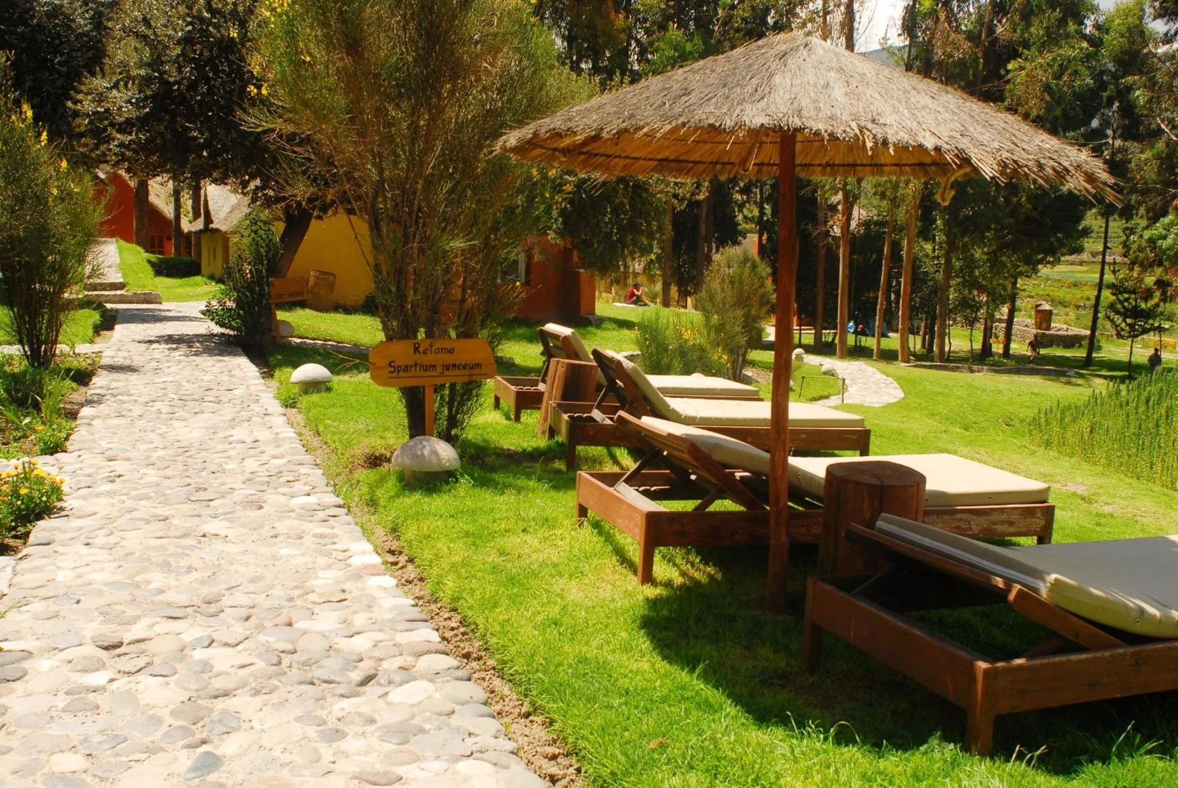 Garden in Colca Lodge Spa & Hot Springs