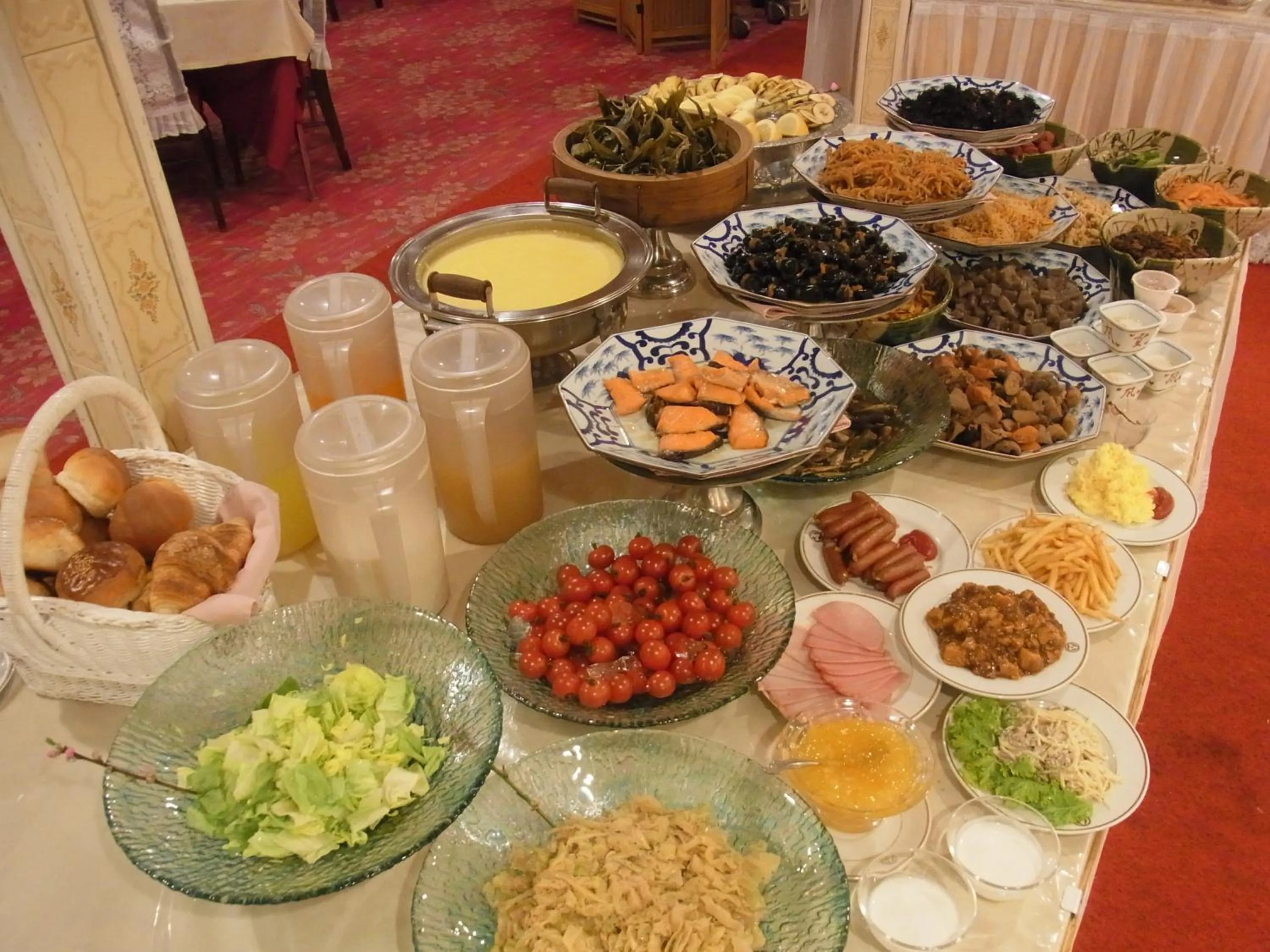 Food in Akakura Hotel