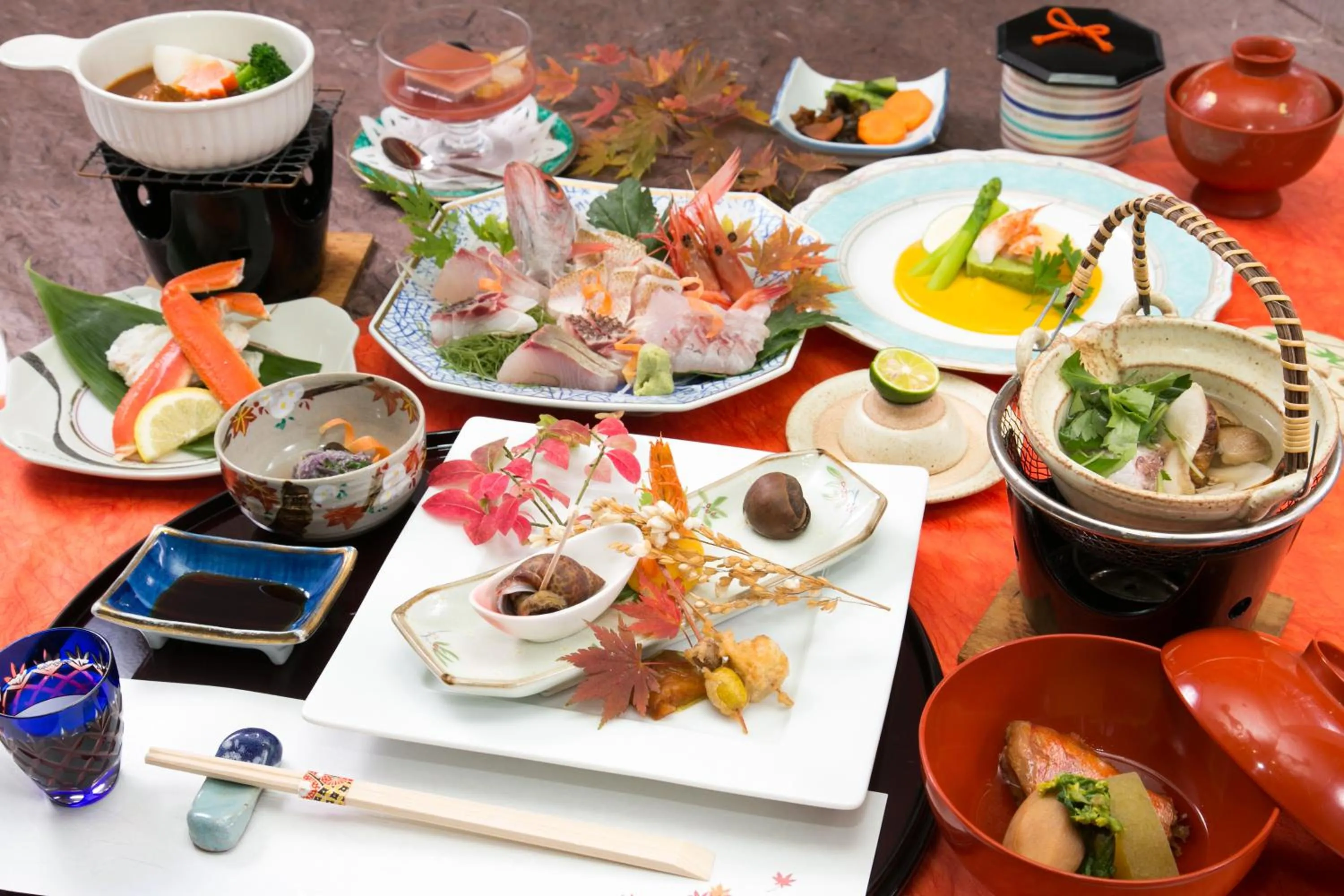 Dinner in Akakura Hotel