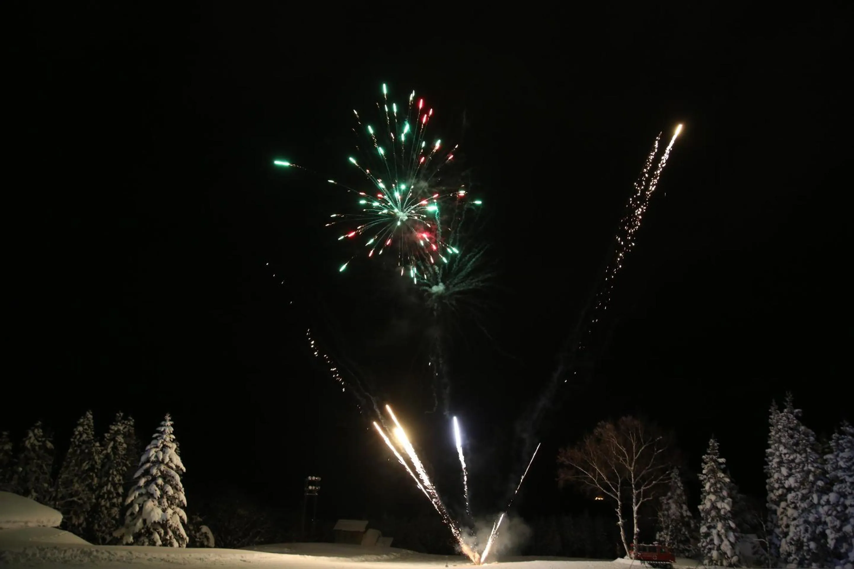 View (from property/room) in Akakura Hotel