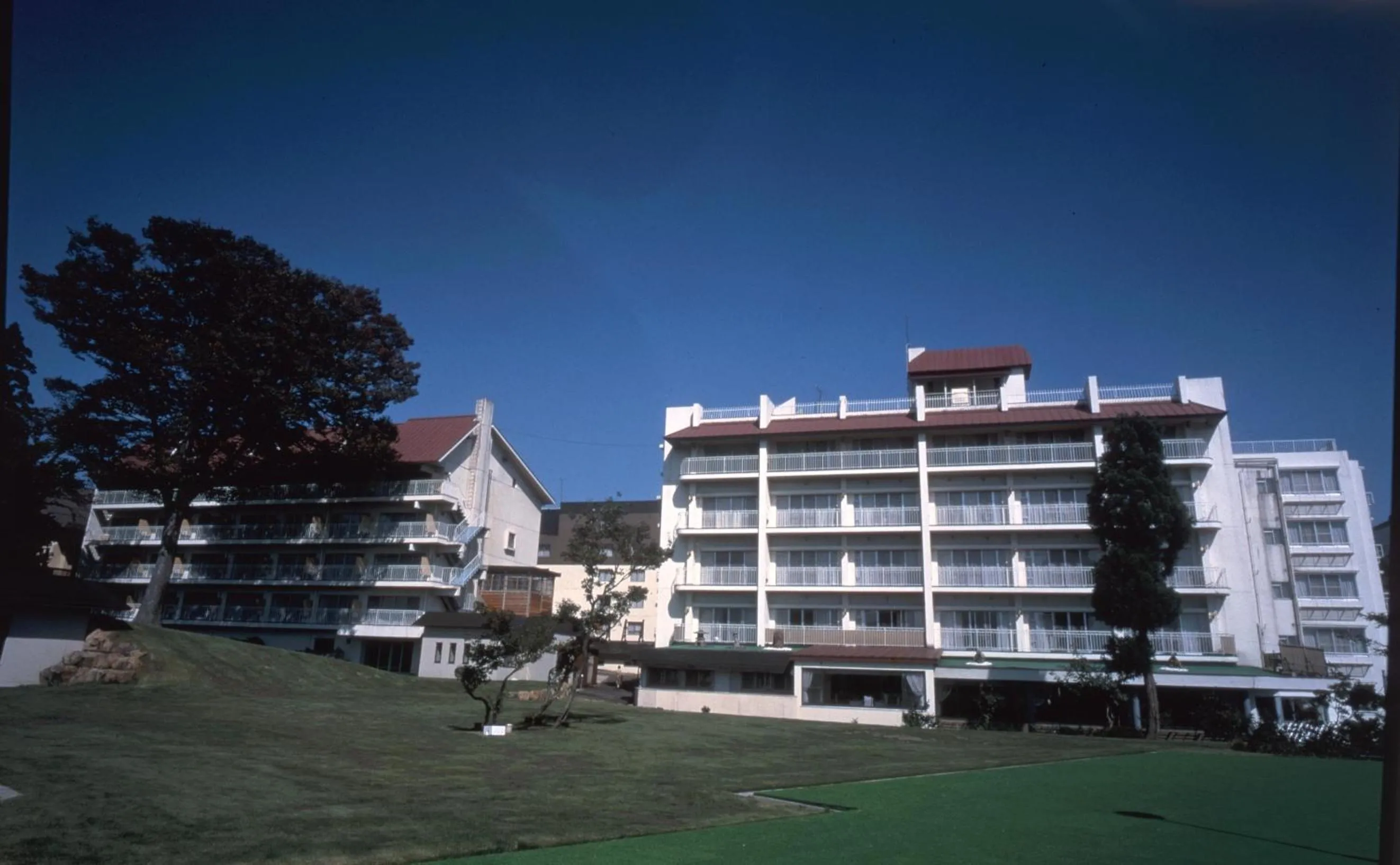 Facade/entrance in Akakura Hotel