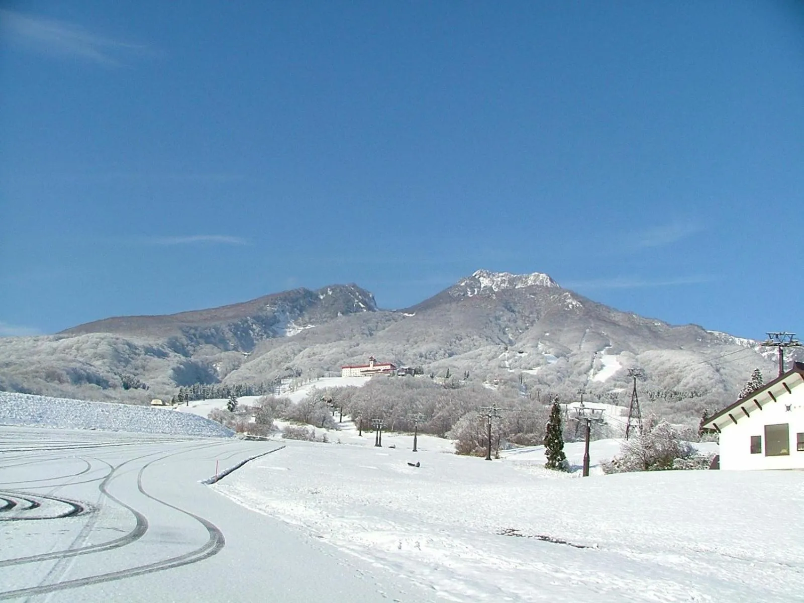 Winter in Akakura Hotel