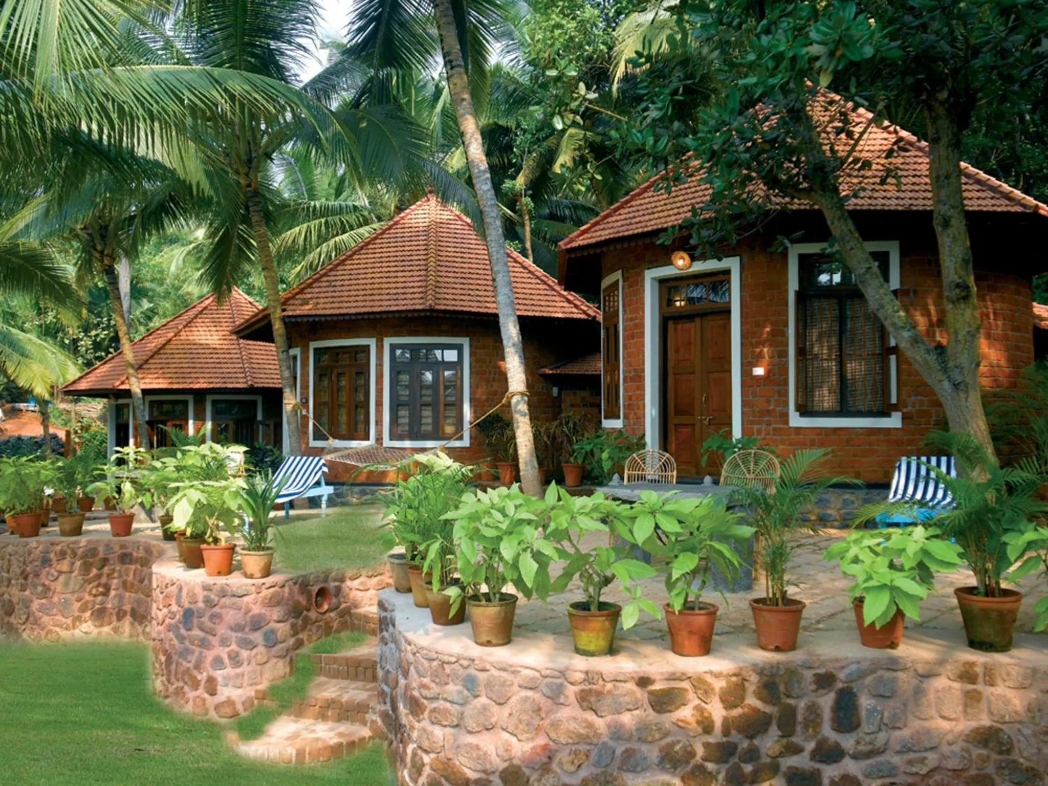 Facade/entrance in Soma Manaltheeram Ayurveda BeachVillage