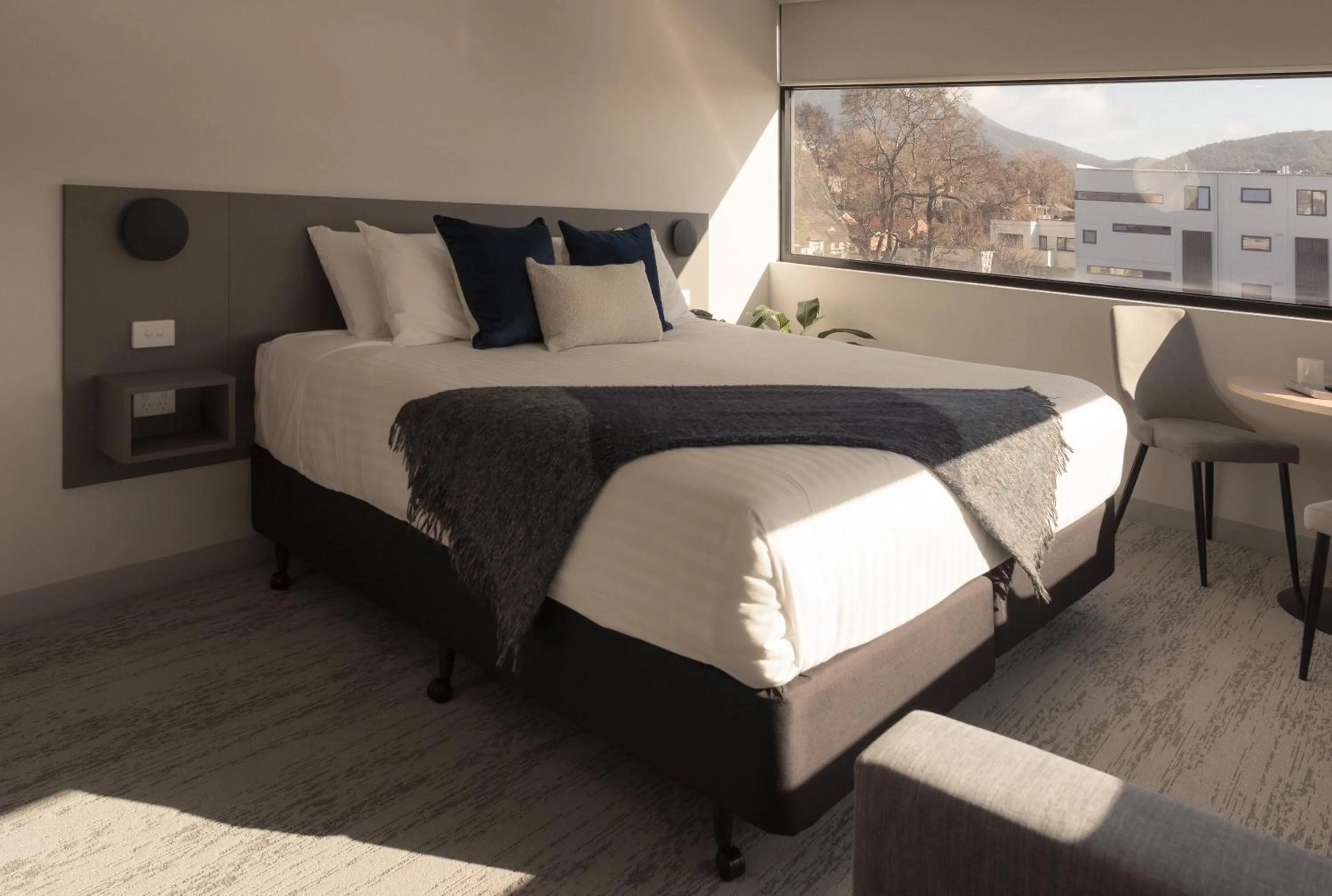 Bed in 429 Apartments & Suites