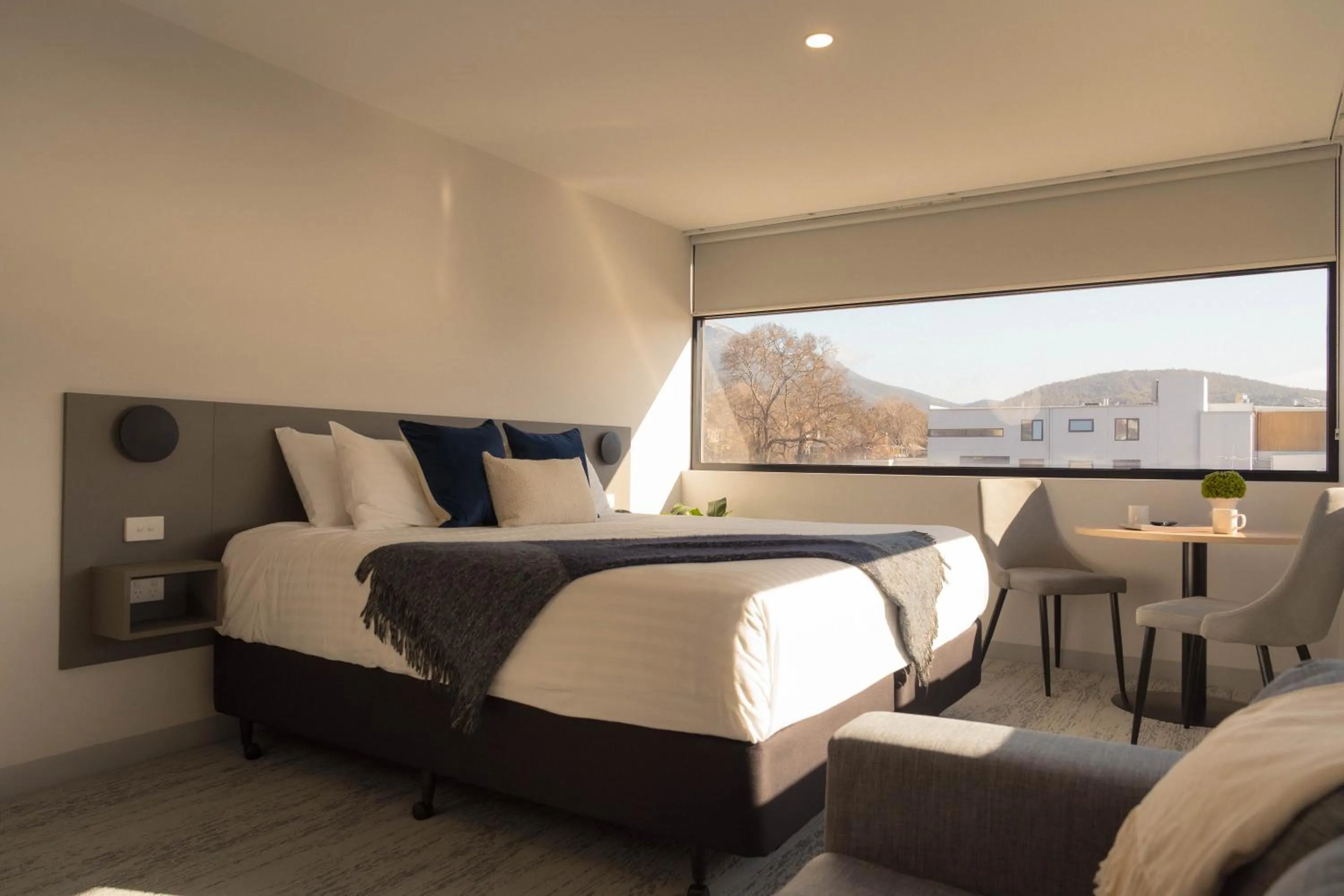 Bed in 429 Apartments & Suites