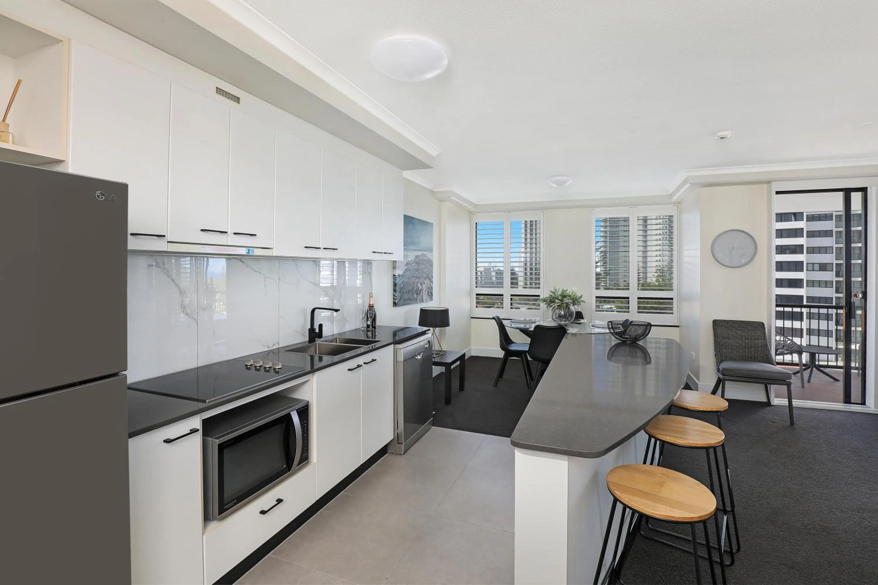 Kitchen or kitchenette in Neptune Resort