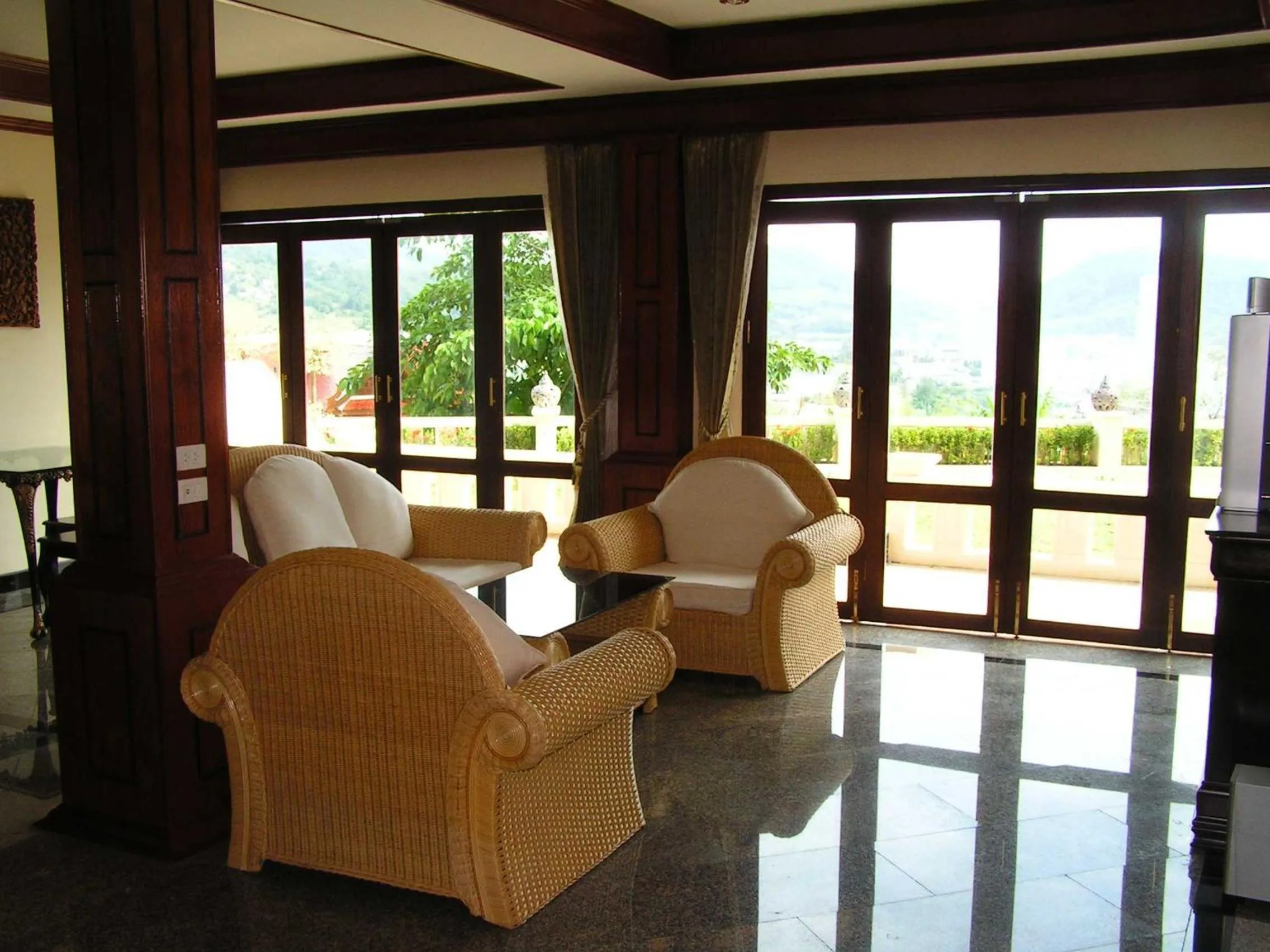 Seating area in Prince Edouard Apartments & Resort Patong Beach Phuket
