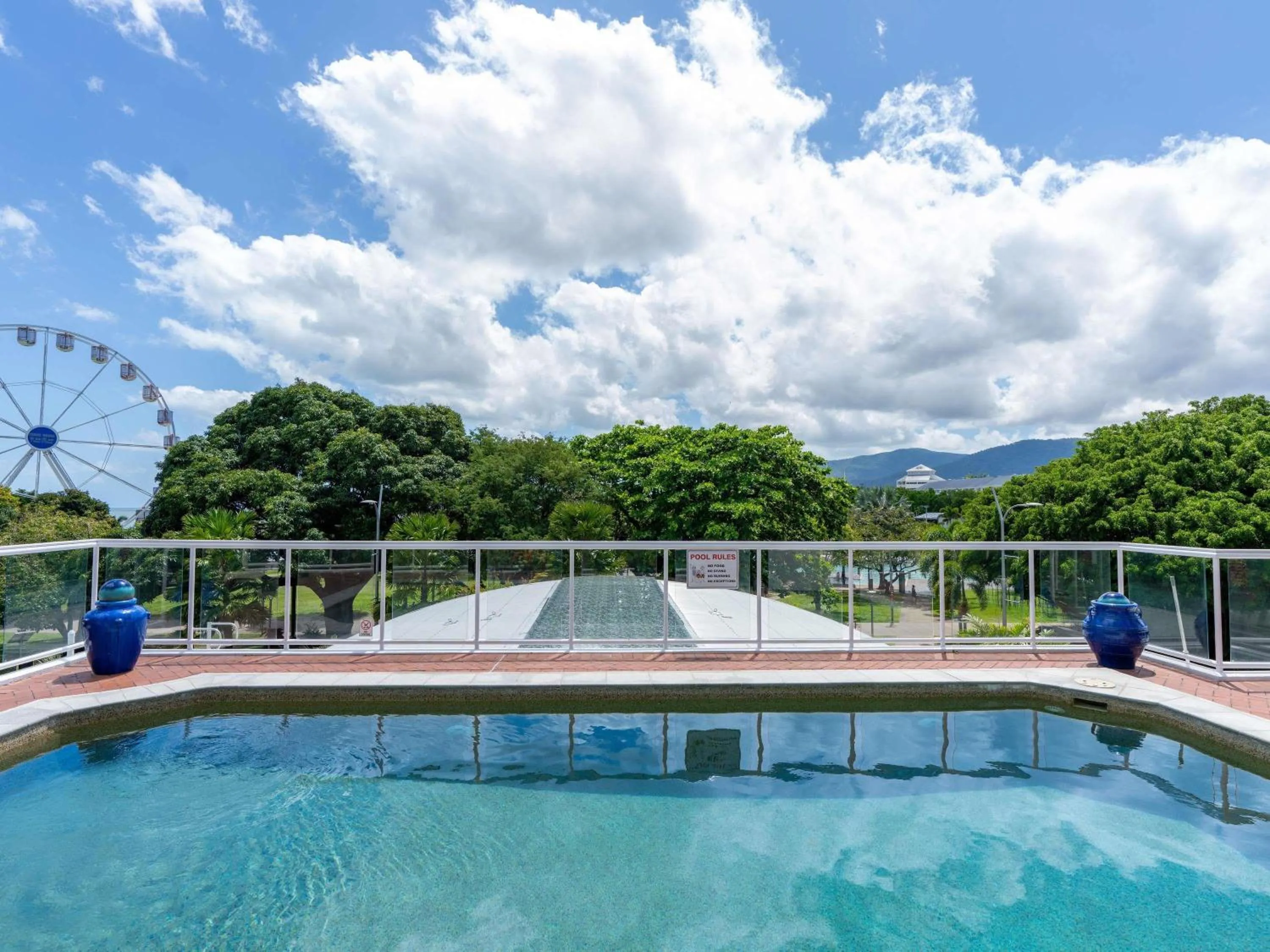 Pool view in BreakFree Royal Harbour