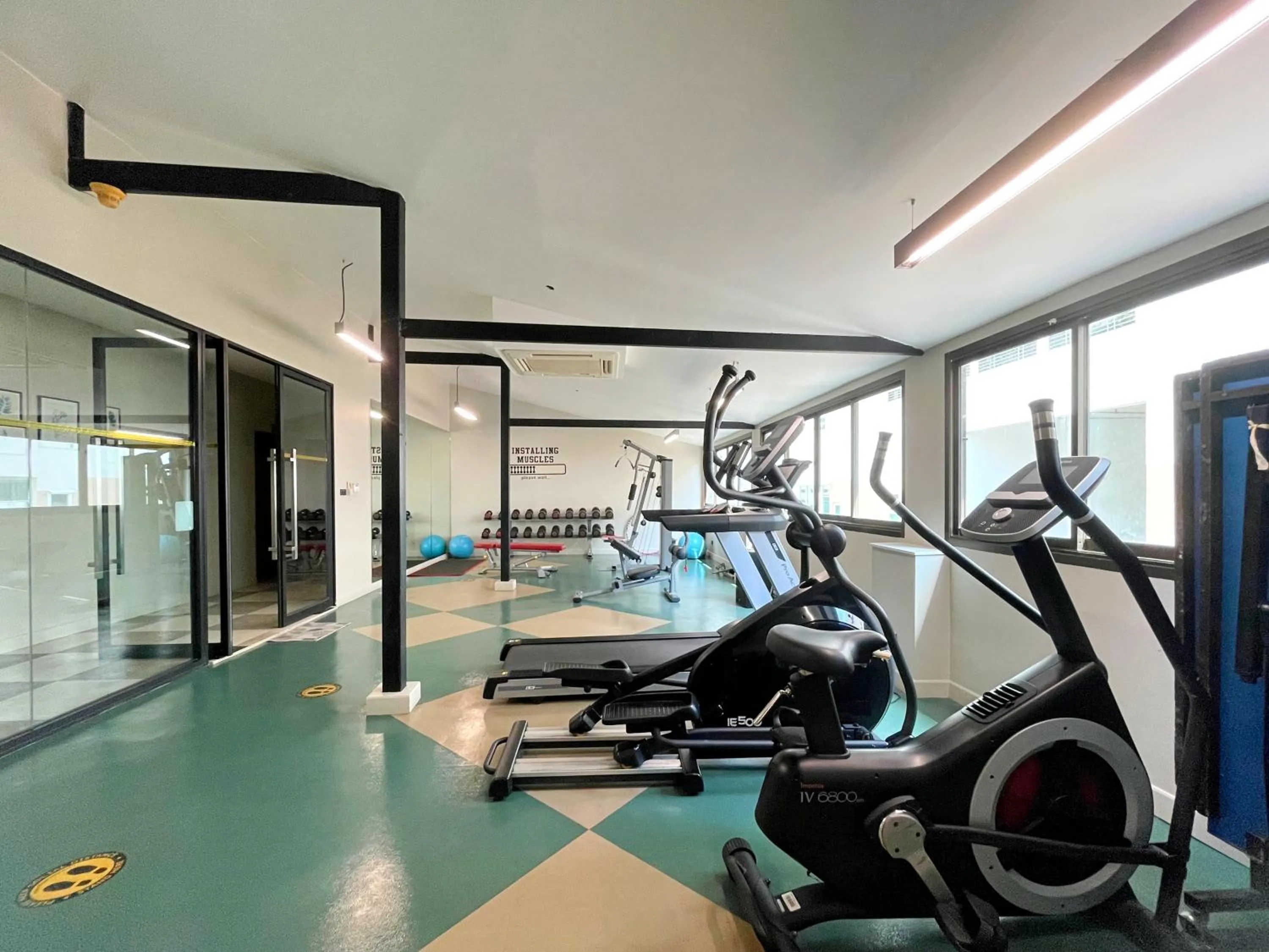 Fitness centre/facilities in Arawana Regency Park Sukhumvit