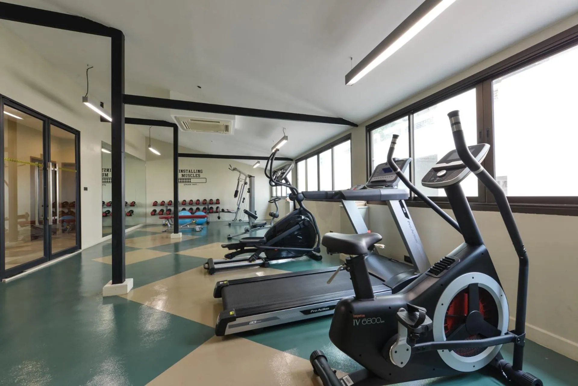 Fitness centre/facilities in Arawana Regency Park Sukhumvit