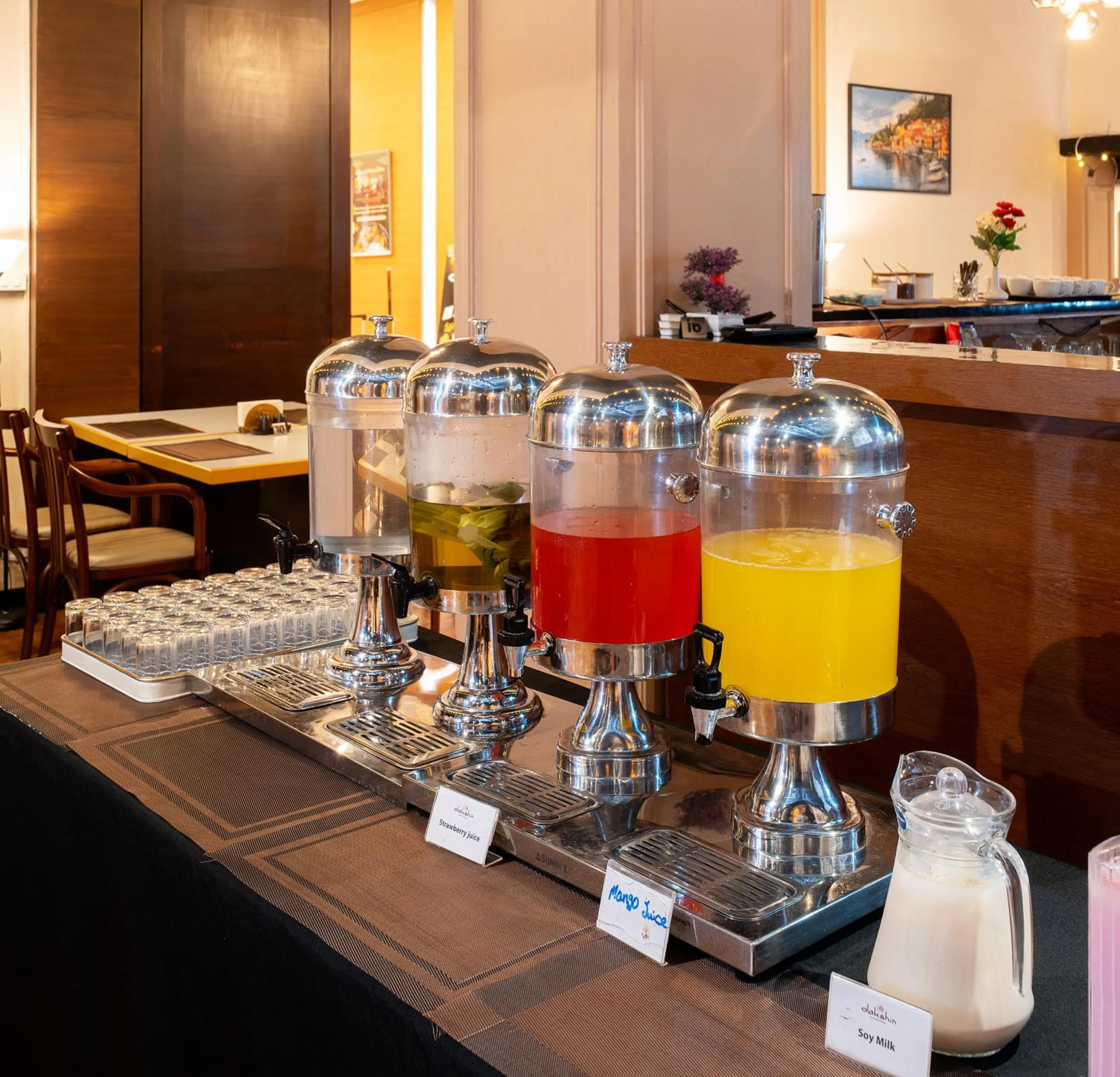 Buffet breakfast in Arawana Regency Park Sukhumvit