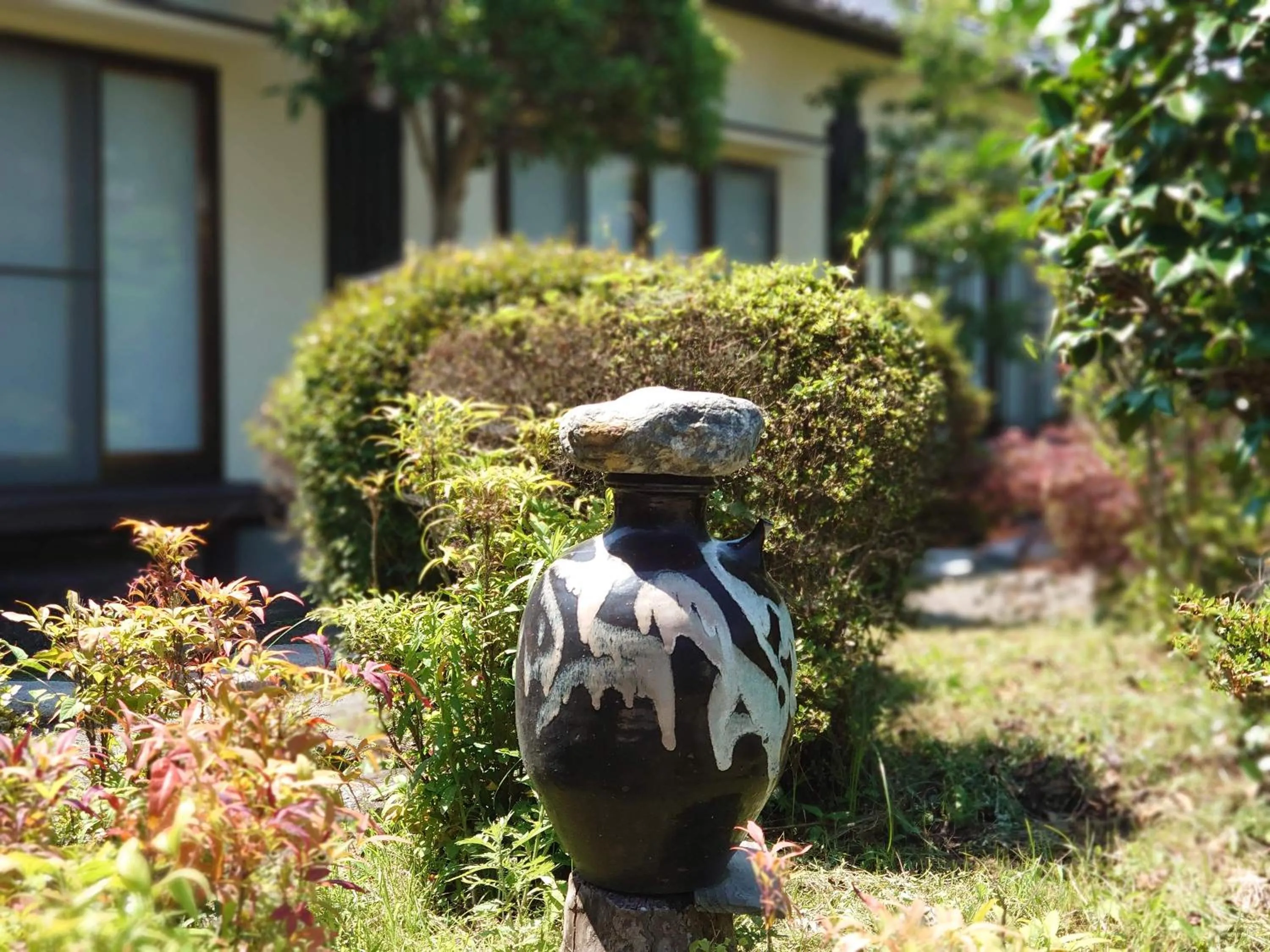 Garden in Yufuin Onsen Hasuwa Inn