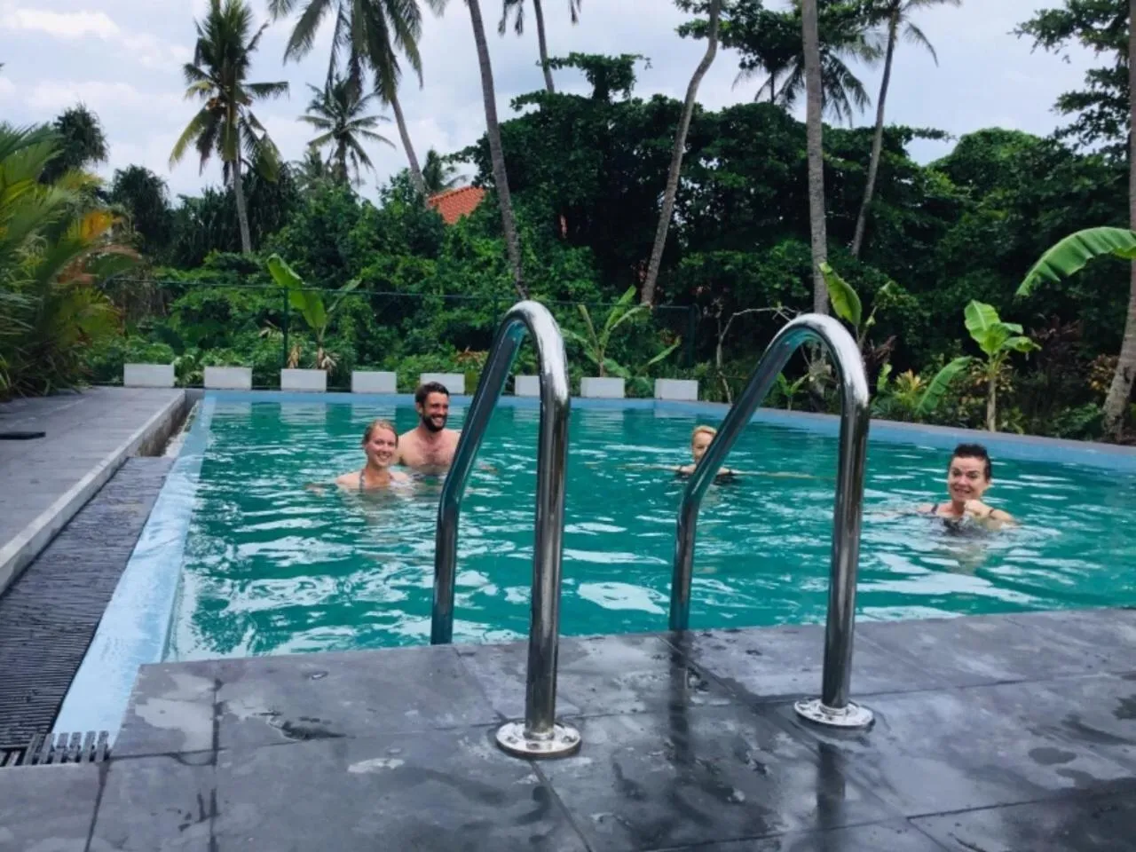 Swimming pool in Sath Villa Naadi Ayurveda Resort