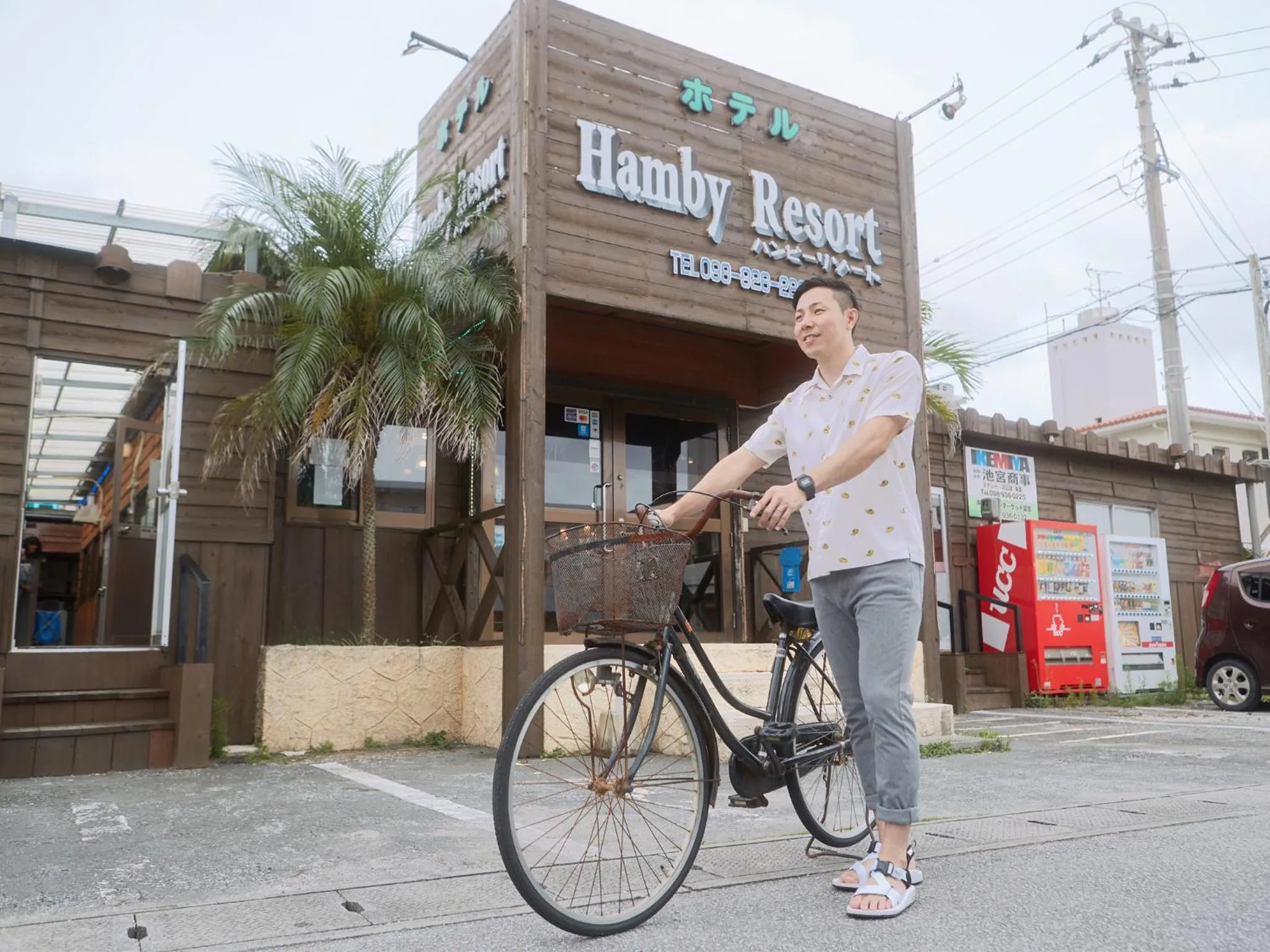 Facade/entrance in Hotel Hamby Resort