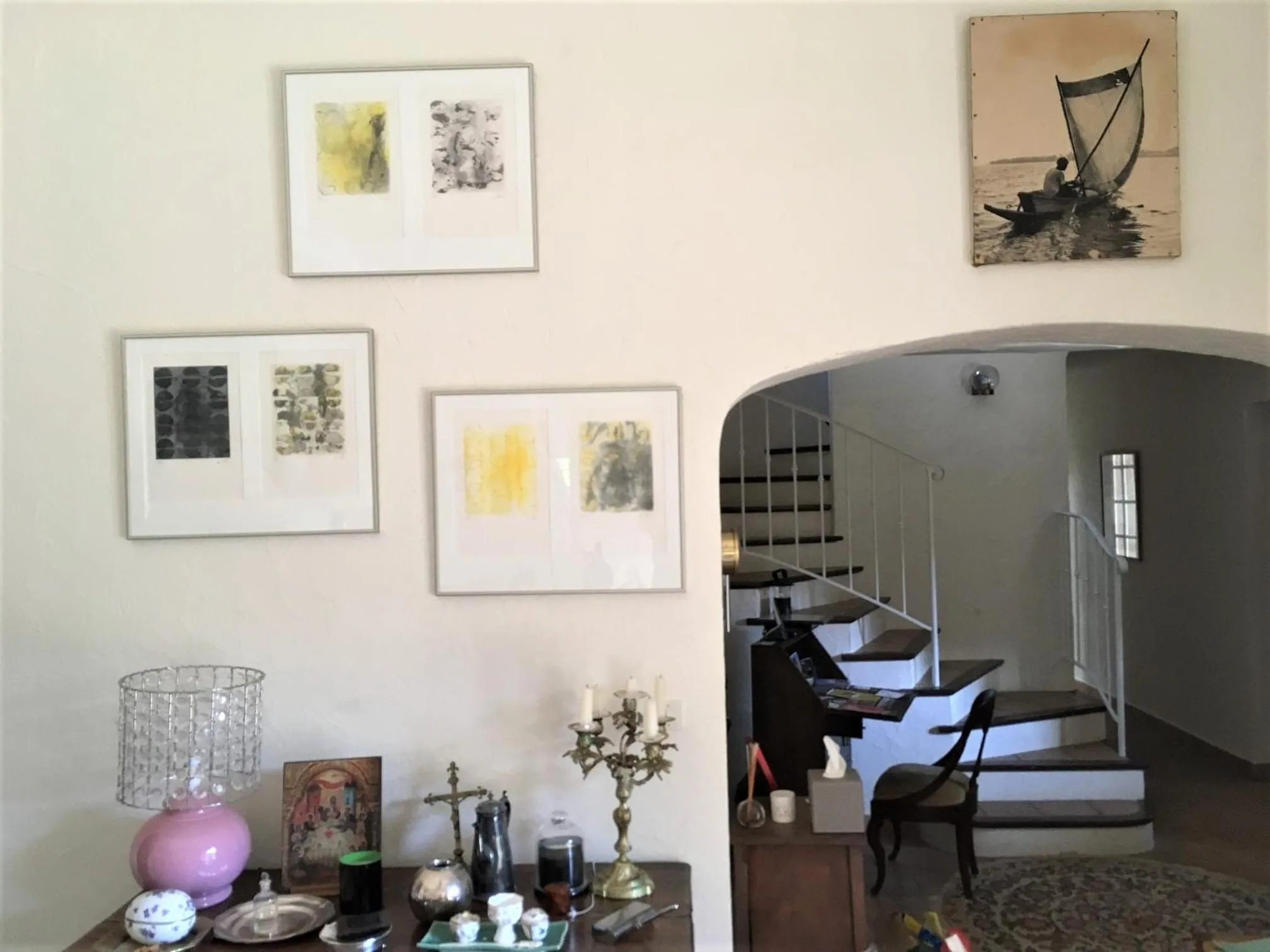 Lobby or reception in Villa Fontane Cottage