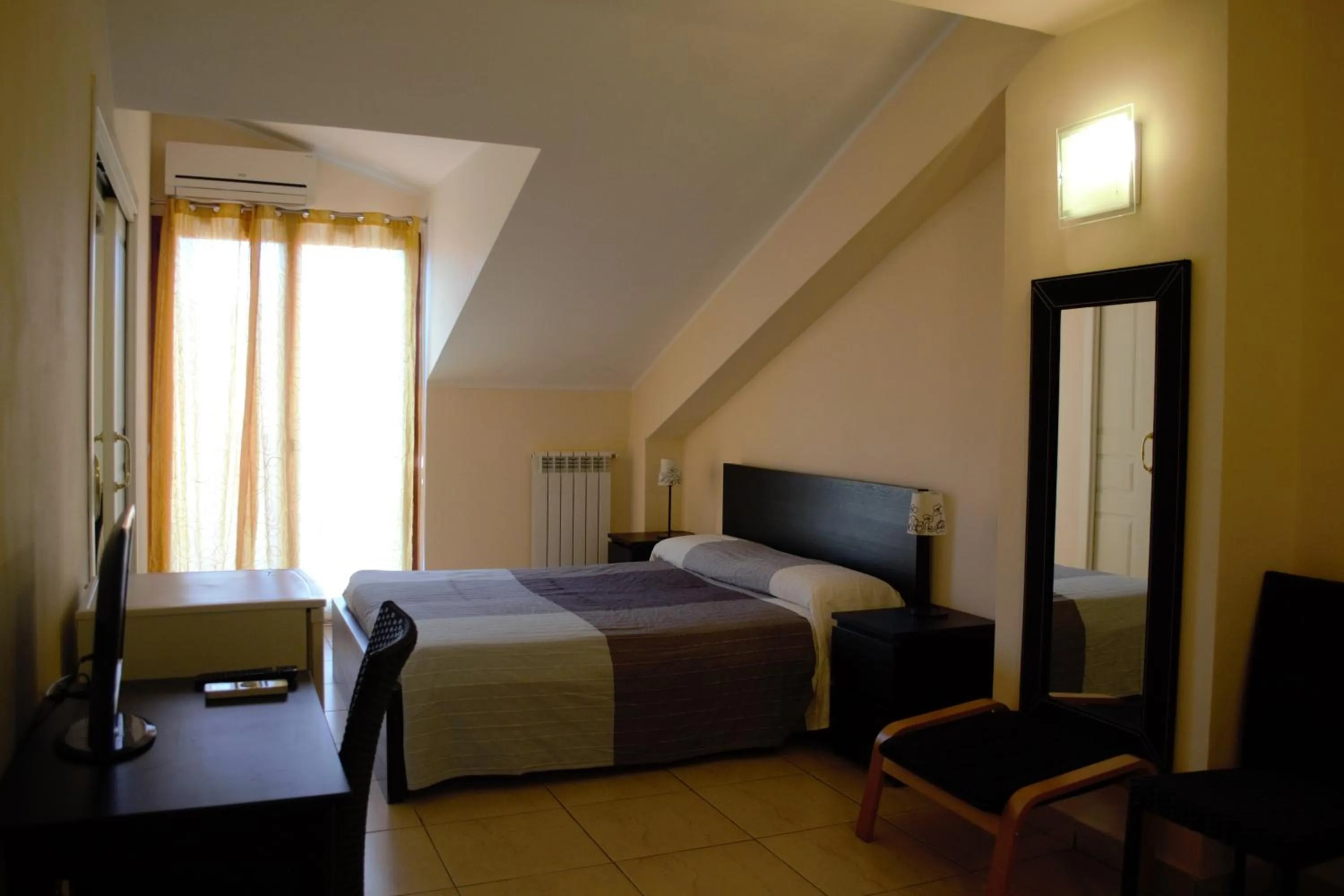 Bedroom, Bed in Hotel Acquaplanet