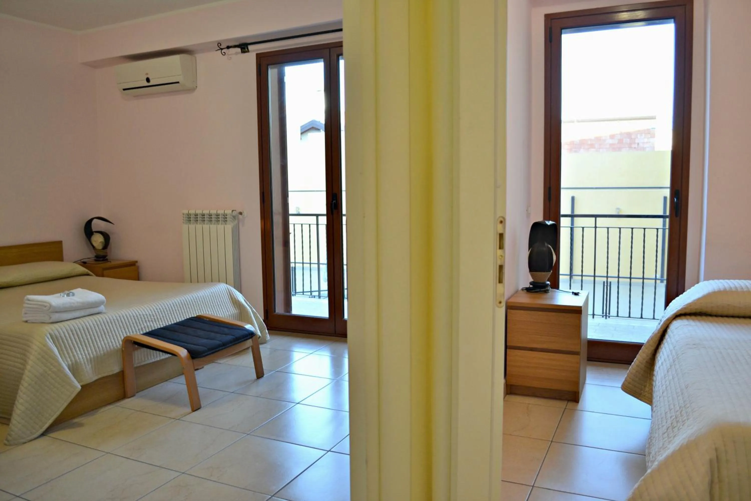 Bedroom, Bed in Hotel Acquaplanet