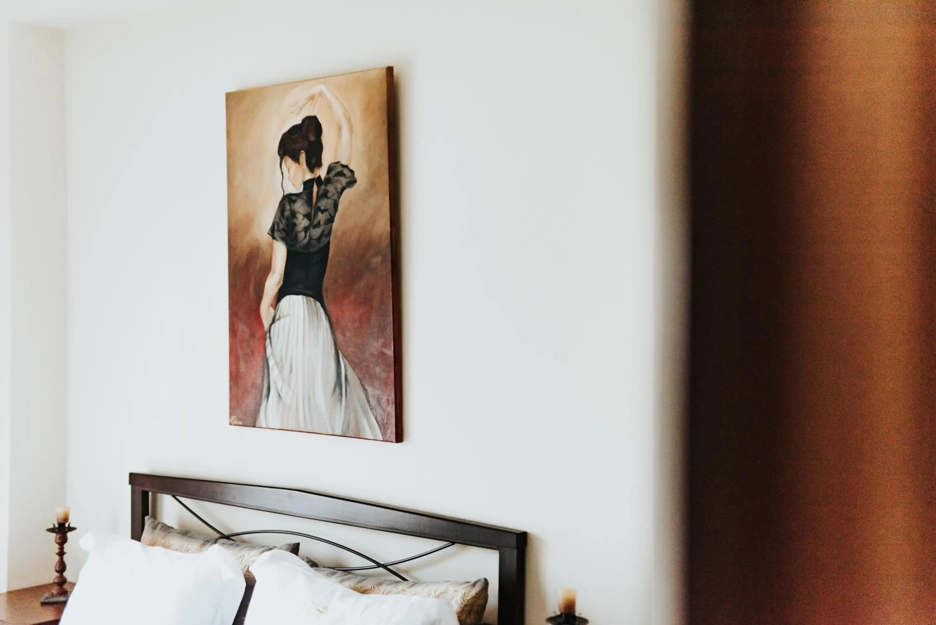Bed in Villa Milena