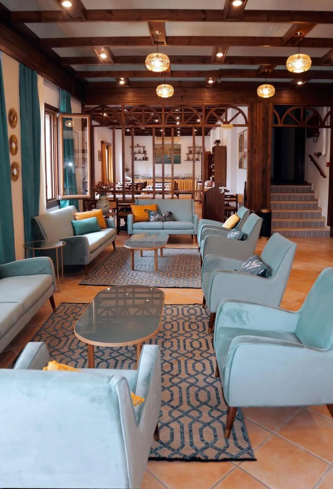 Living room in Hotel Molyvos I