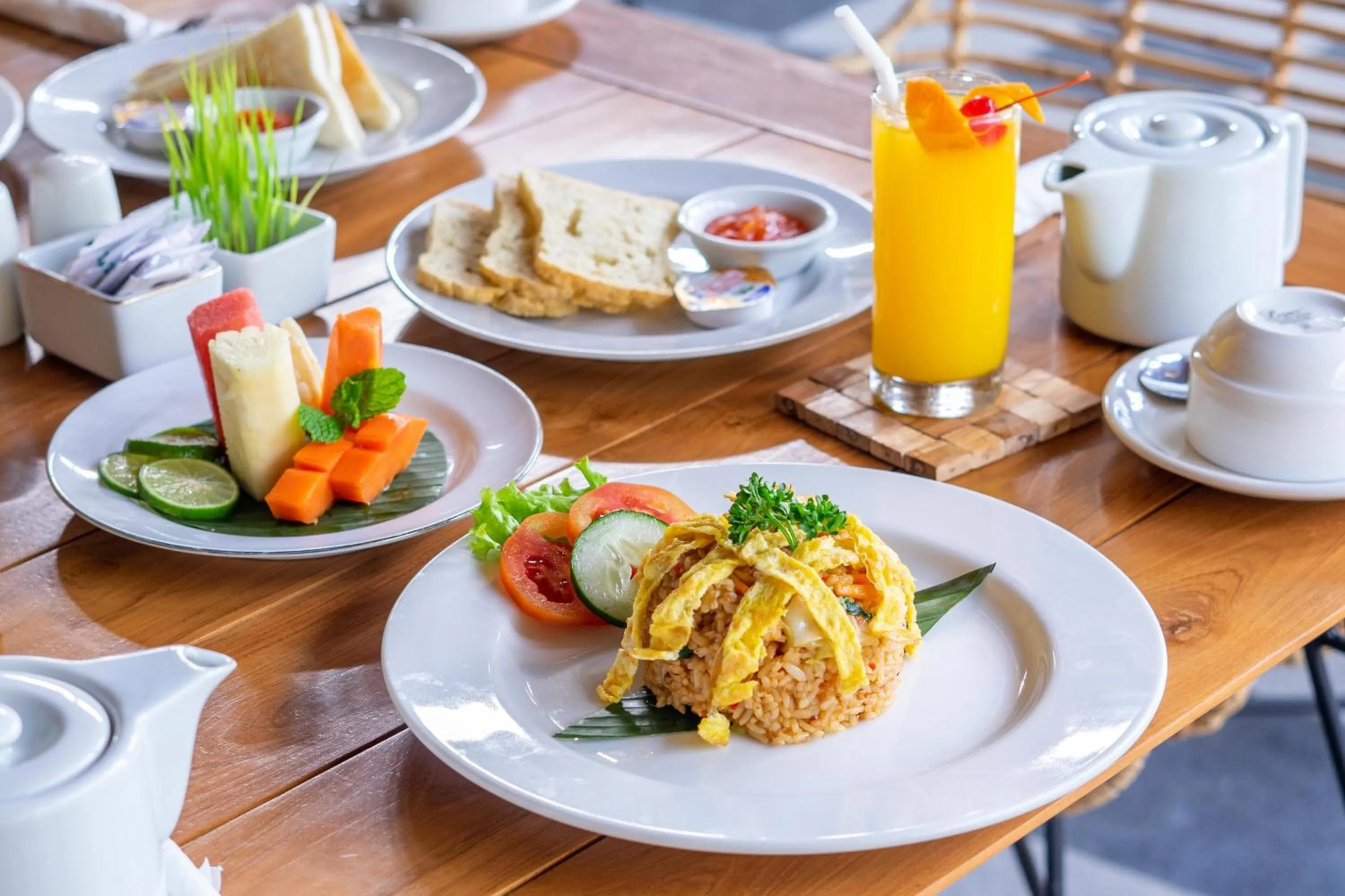 Breakfast in Villa Sonia Bisma