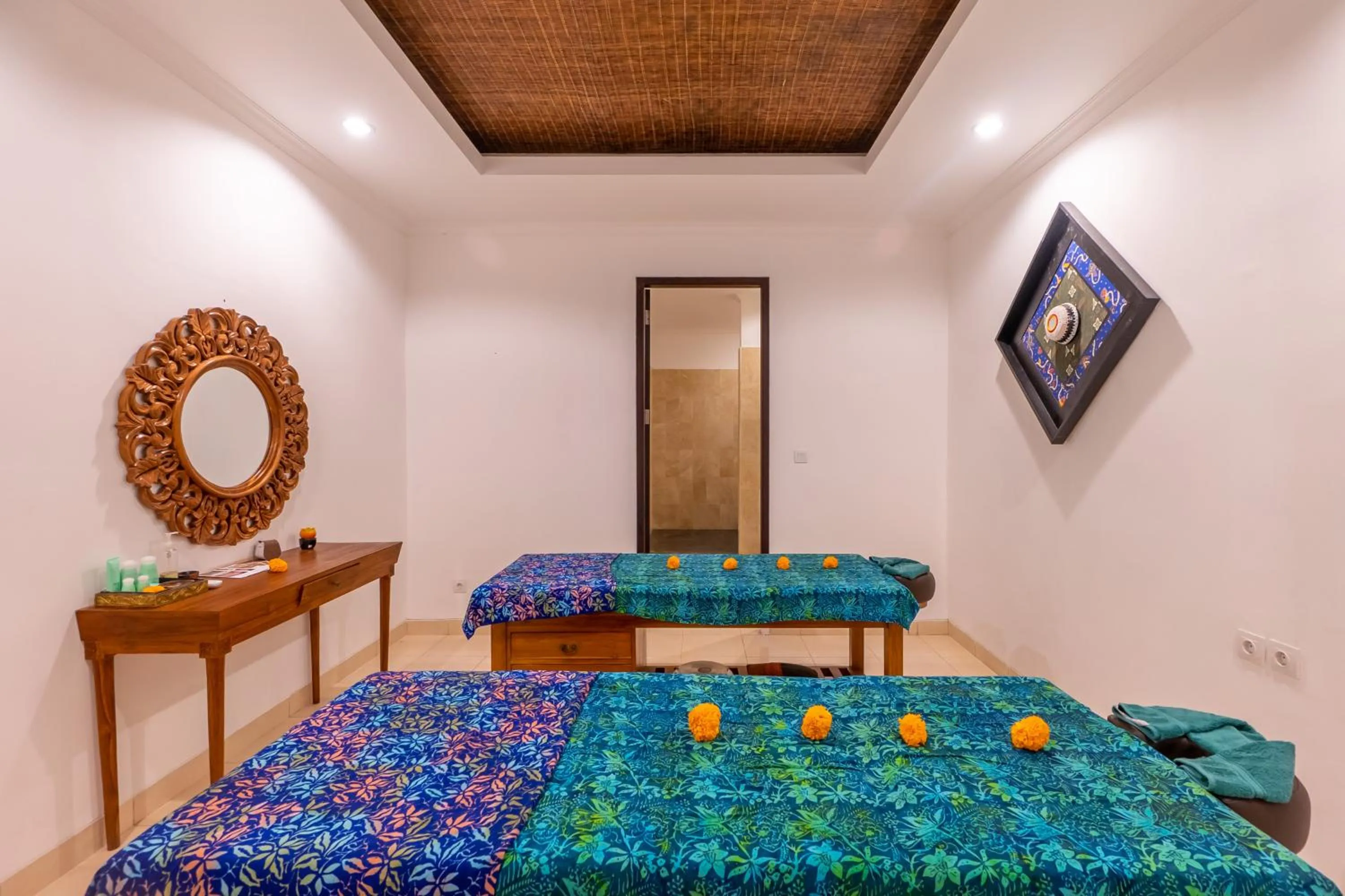 Bed in Villa Sonia Bisma