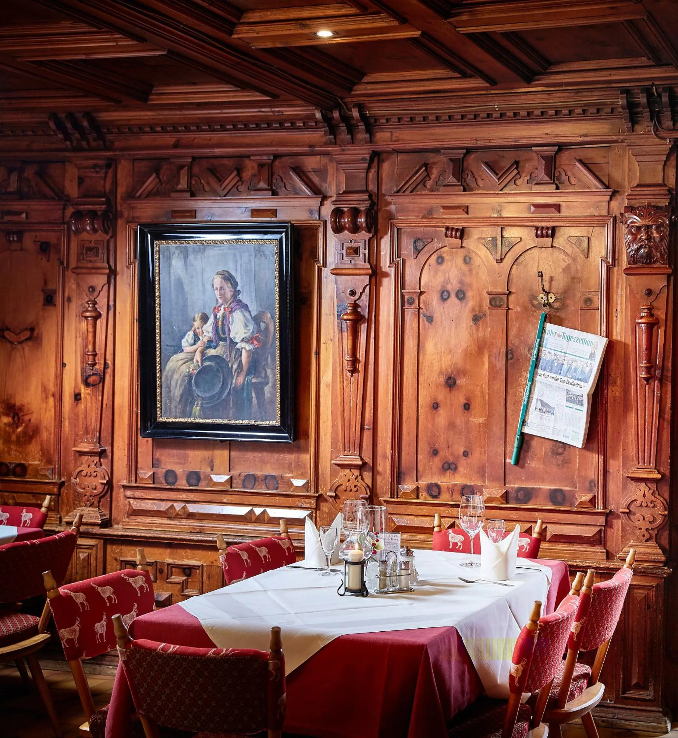 Restaurant/places to eat in Hotel Neue Post