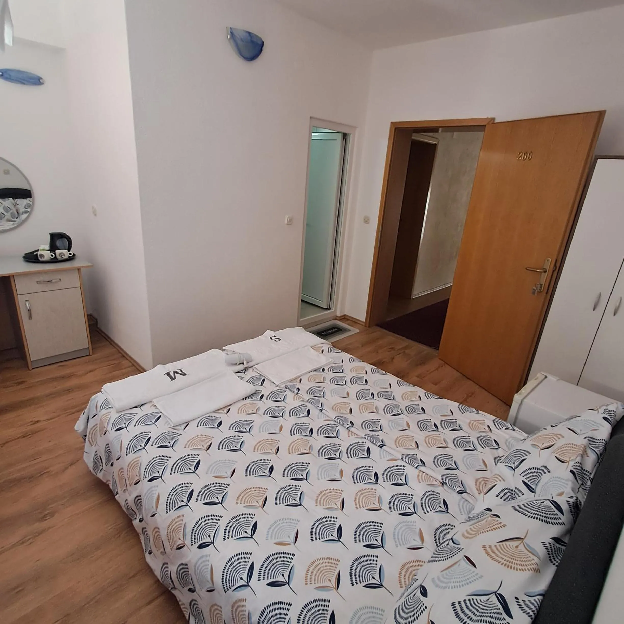 Bed in Villa Rimari