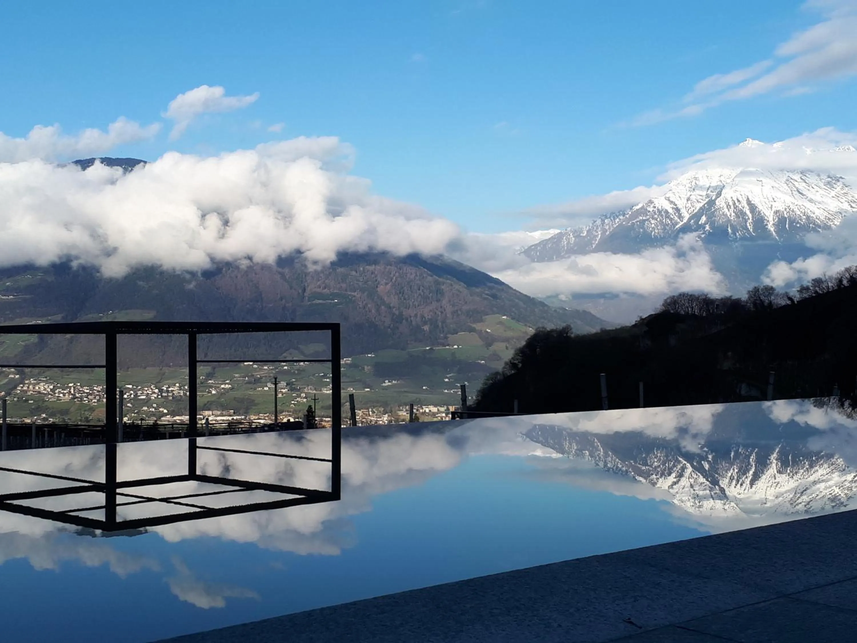 Swimming pool in Hotel Kiendl
