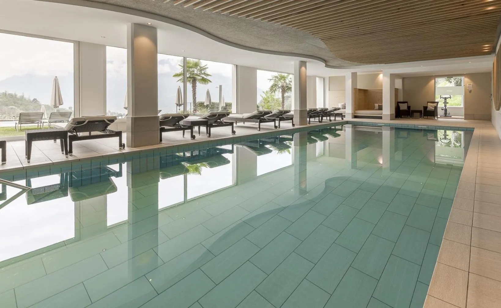 Swimming pool in Hotel Kiendl