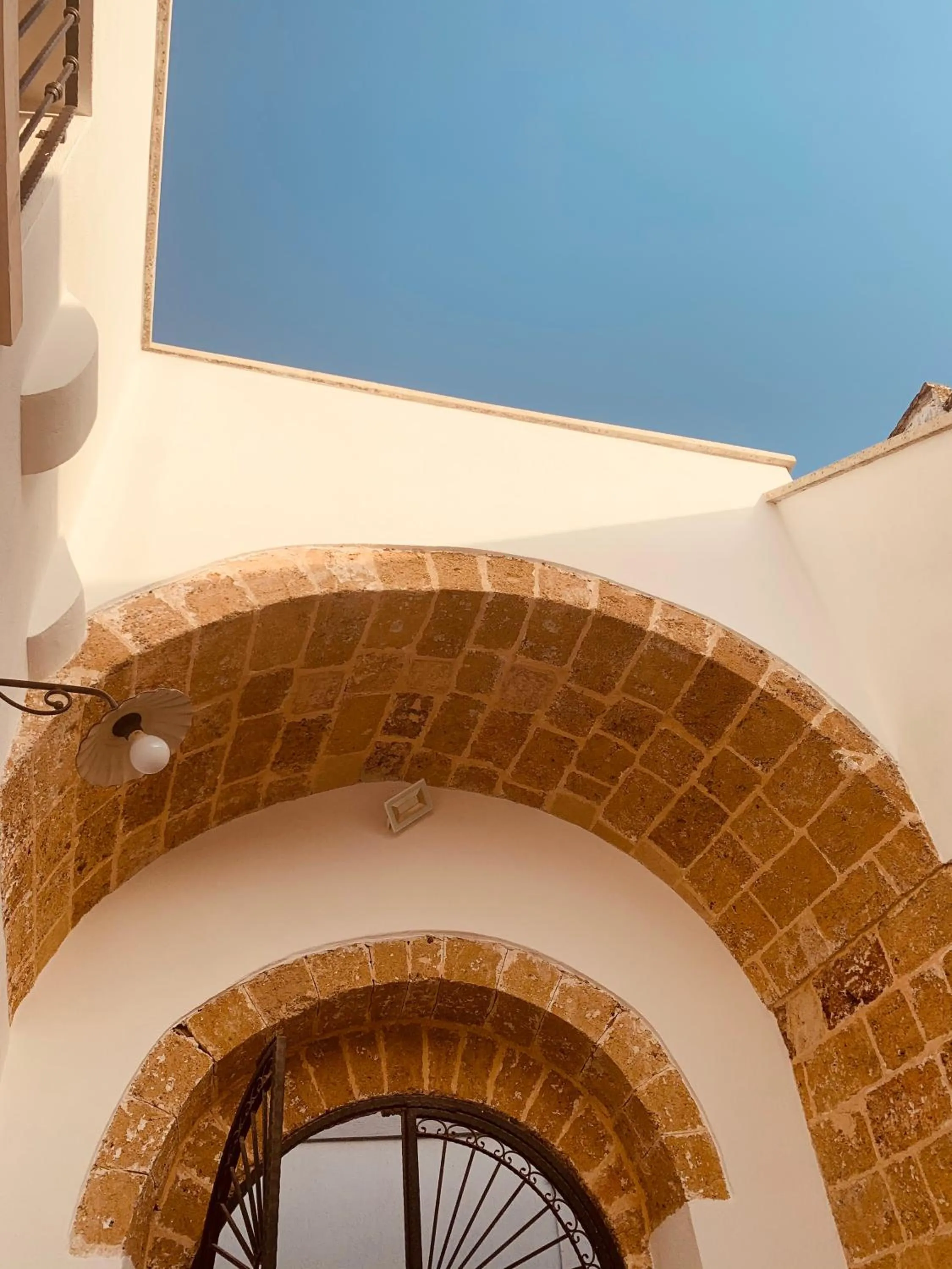 Inner courtyard view in Nonna Veronica