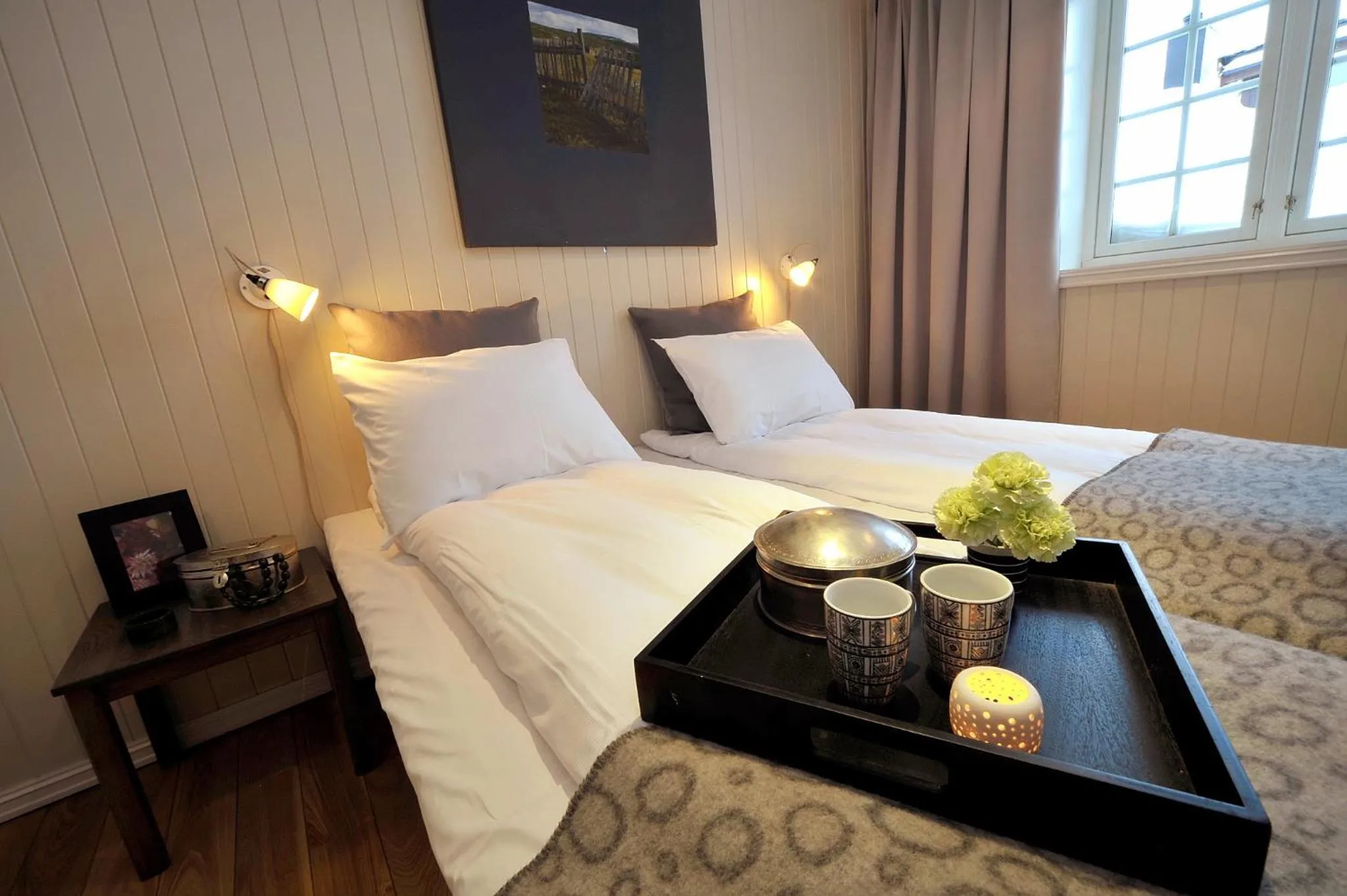 Decorative detail, Bed in Havsdalsgrenda Geilo Apartments