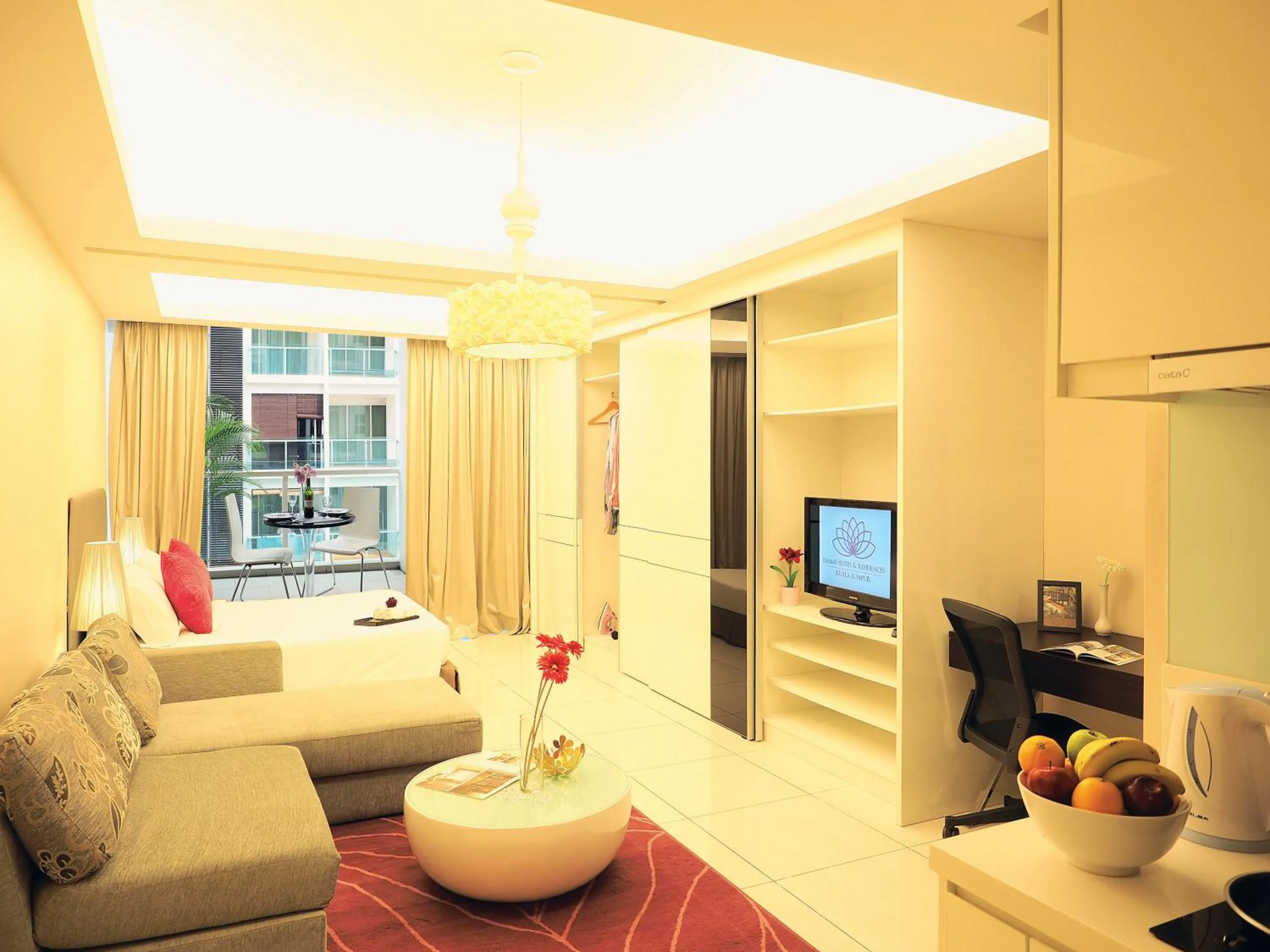 Photo of the whole room in Damas Suites & Residences Kuala Lumpur