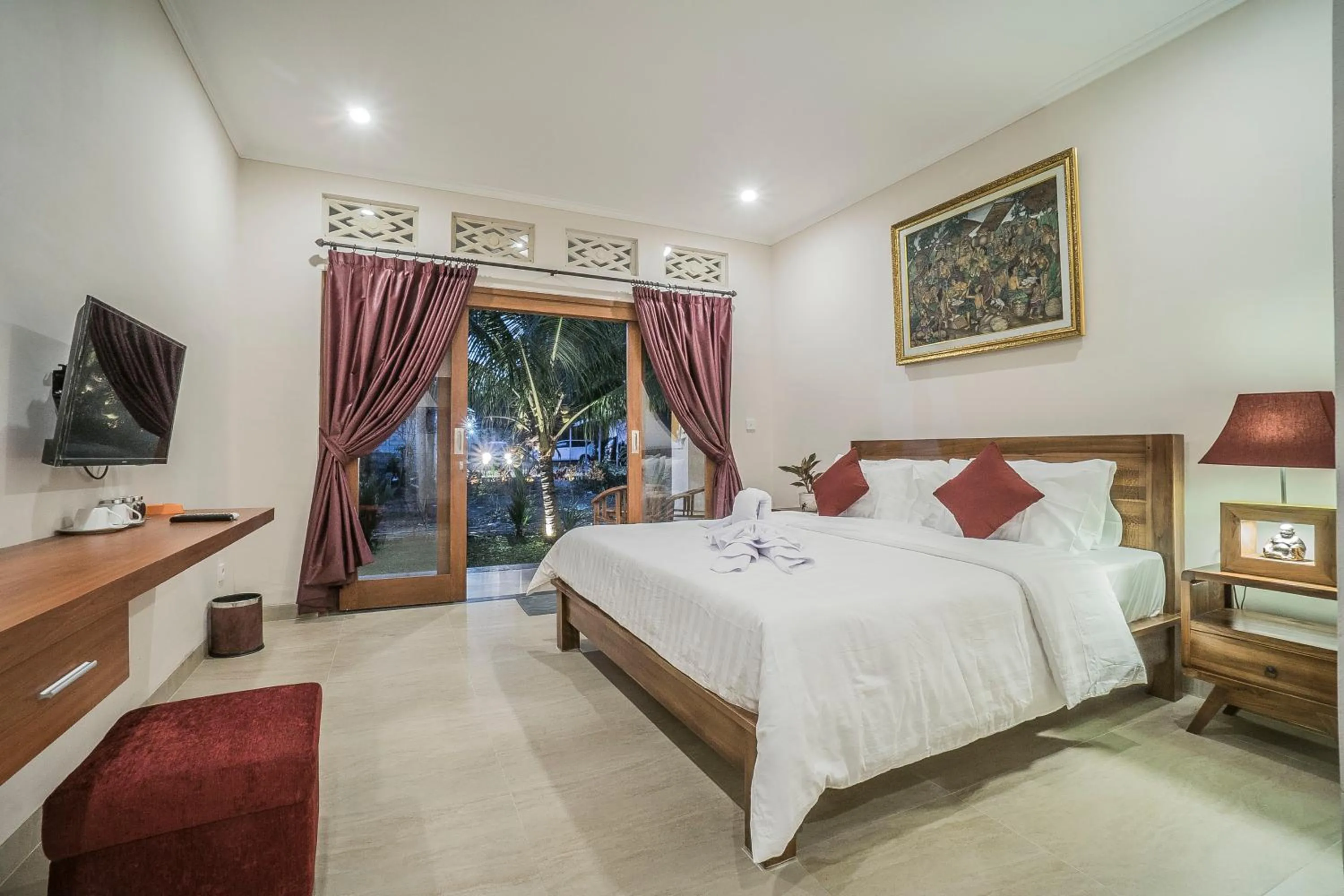 Bed in Jero Griya Ubud