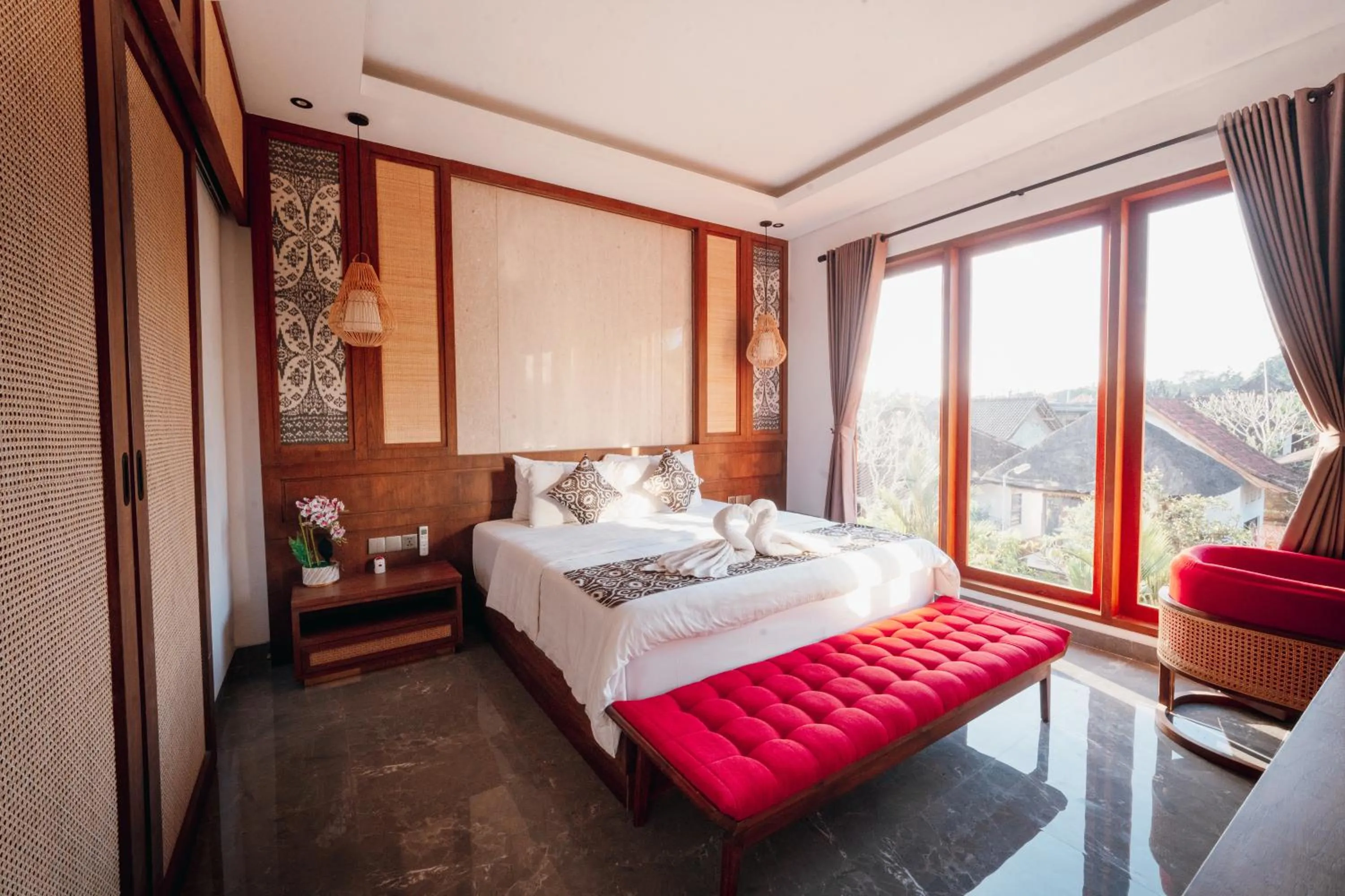 Bed in Jero Griya Ubud