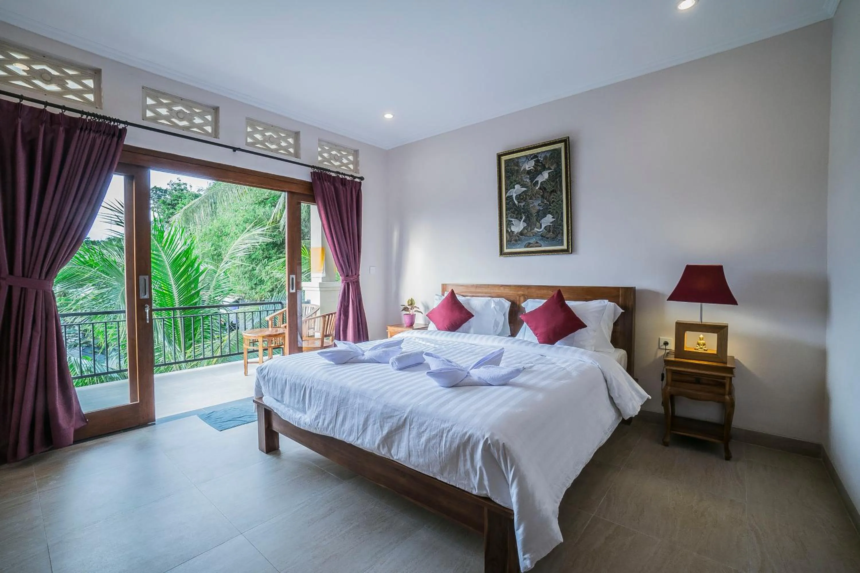 Bed in Jero Griya Ubud