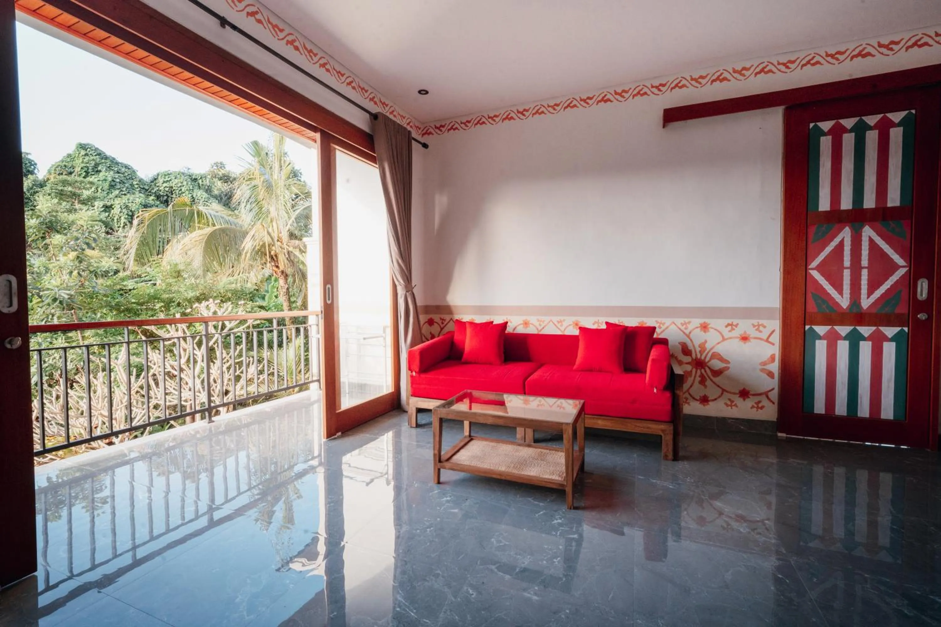 Living room in Jero Griya Ubud