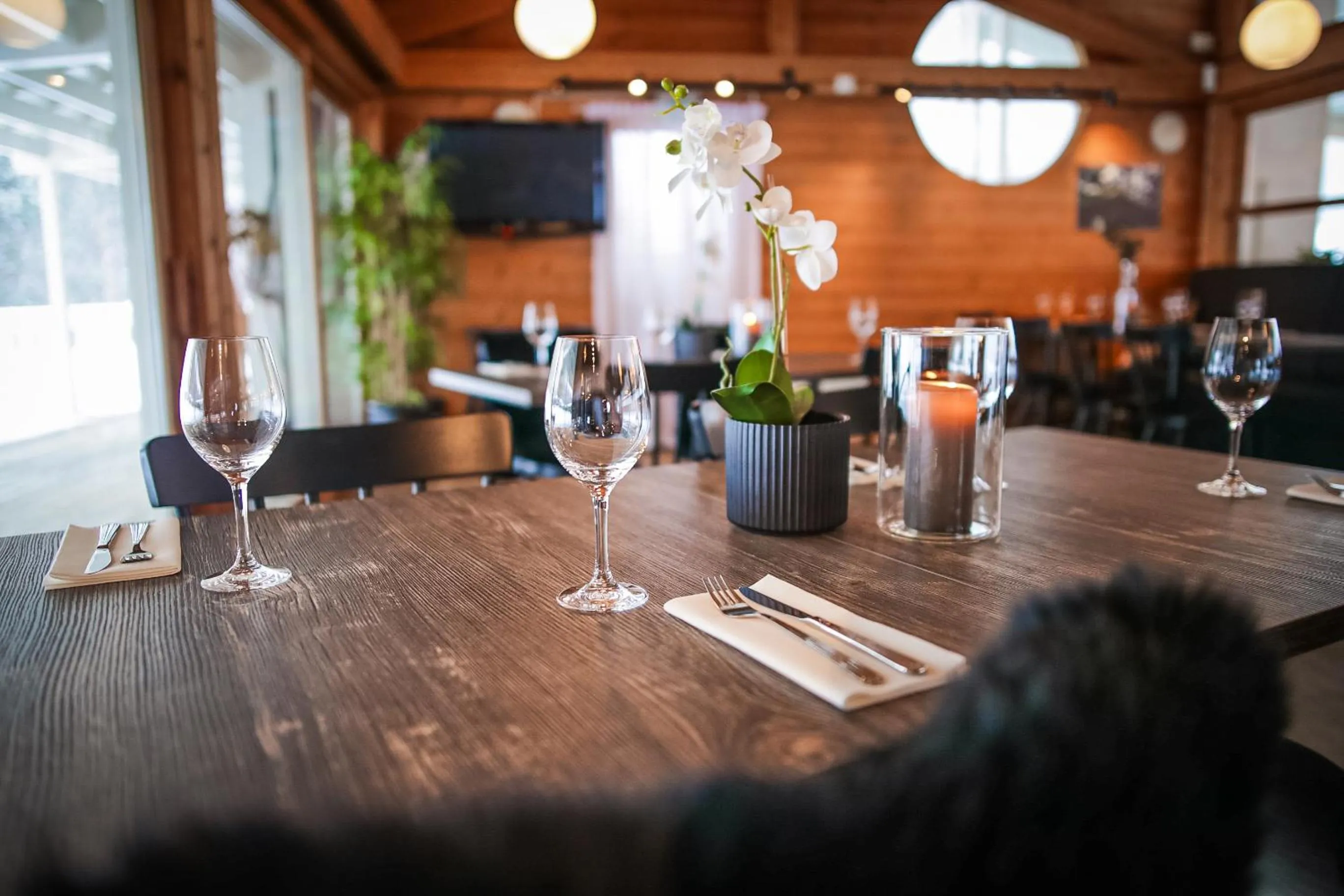 Restaurant/places to eat in Vesterland Feriepark Hytter, hotell og leikeland