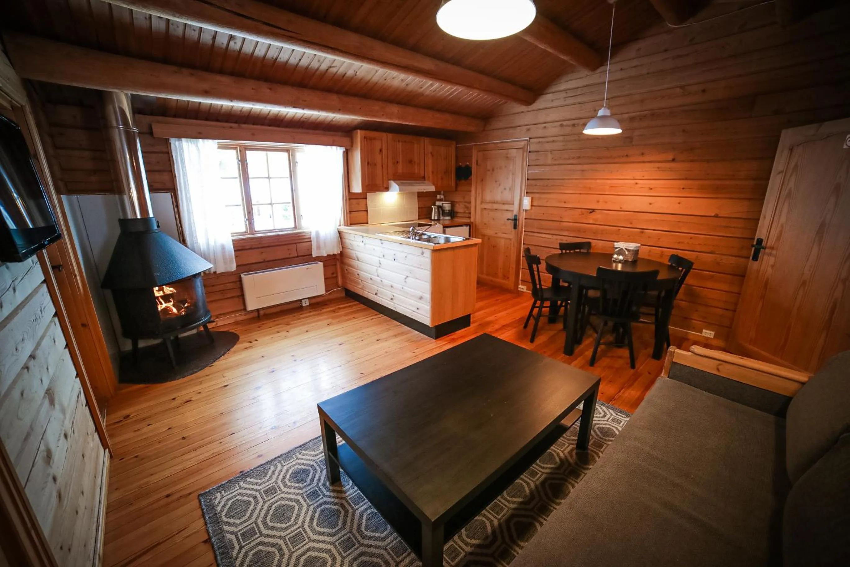 Living room in Vesterland Feriepark Hytter, hotell og leikeland