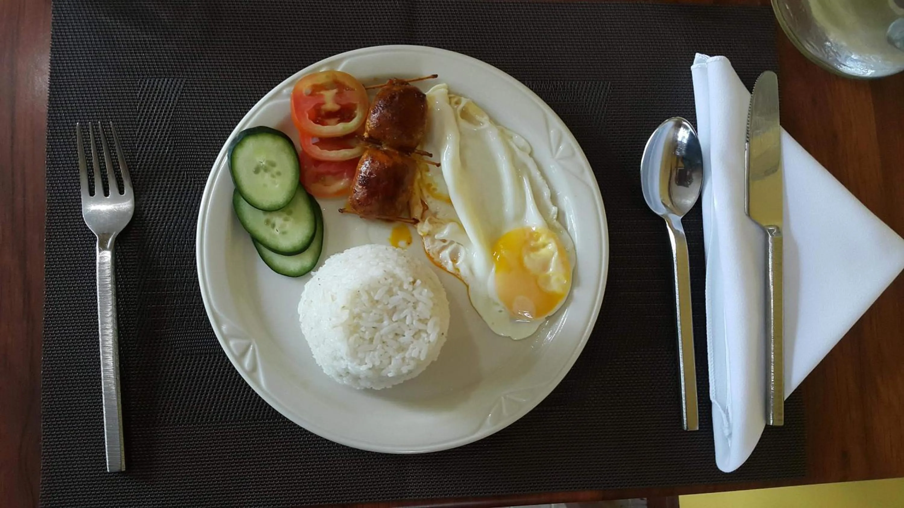 Breakfast in Carribean Transient House