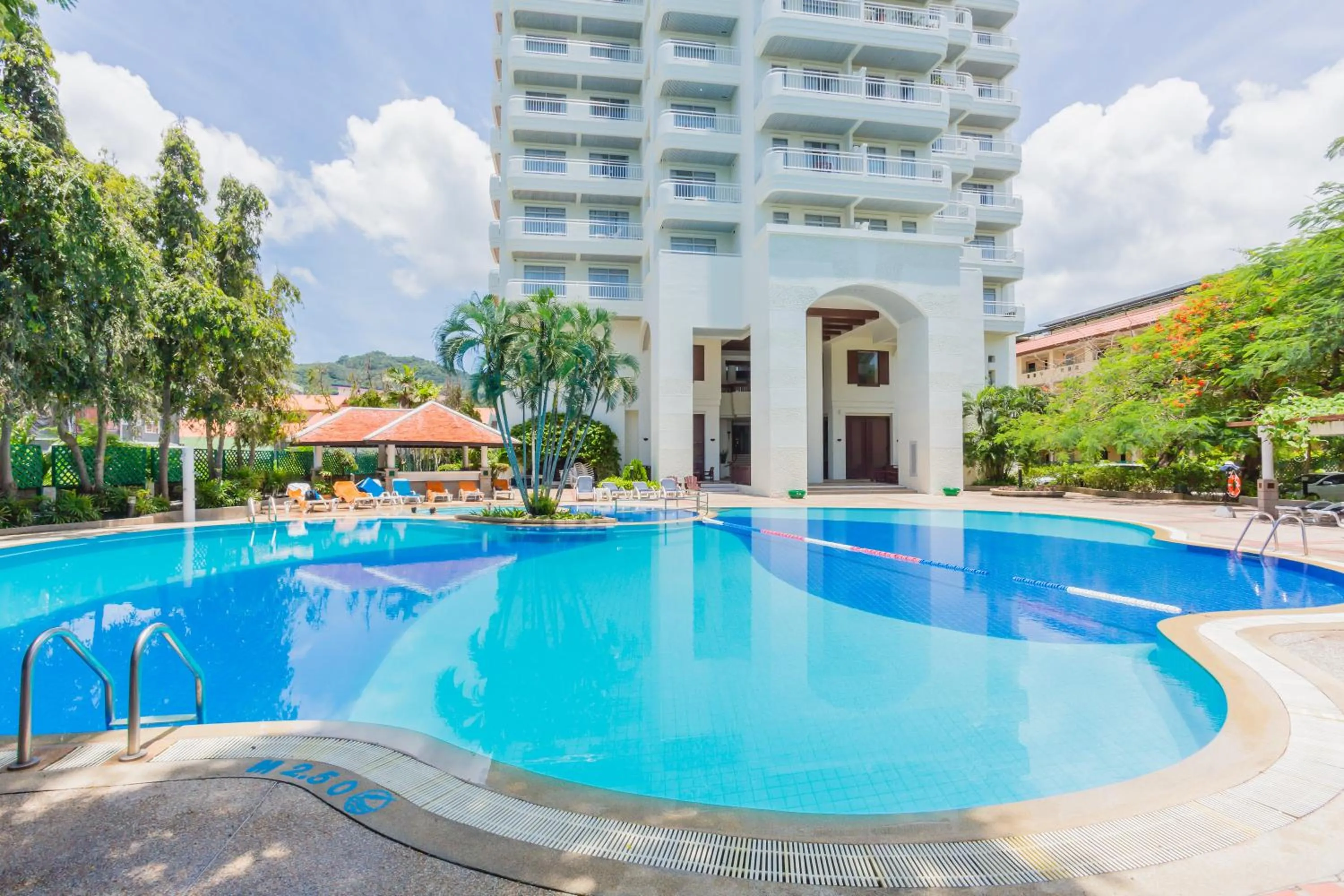 Swimming pool in Waterfront Suites Phuket by Centara