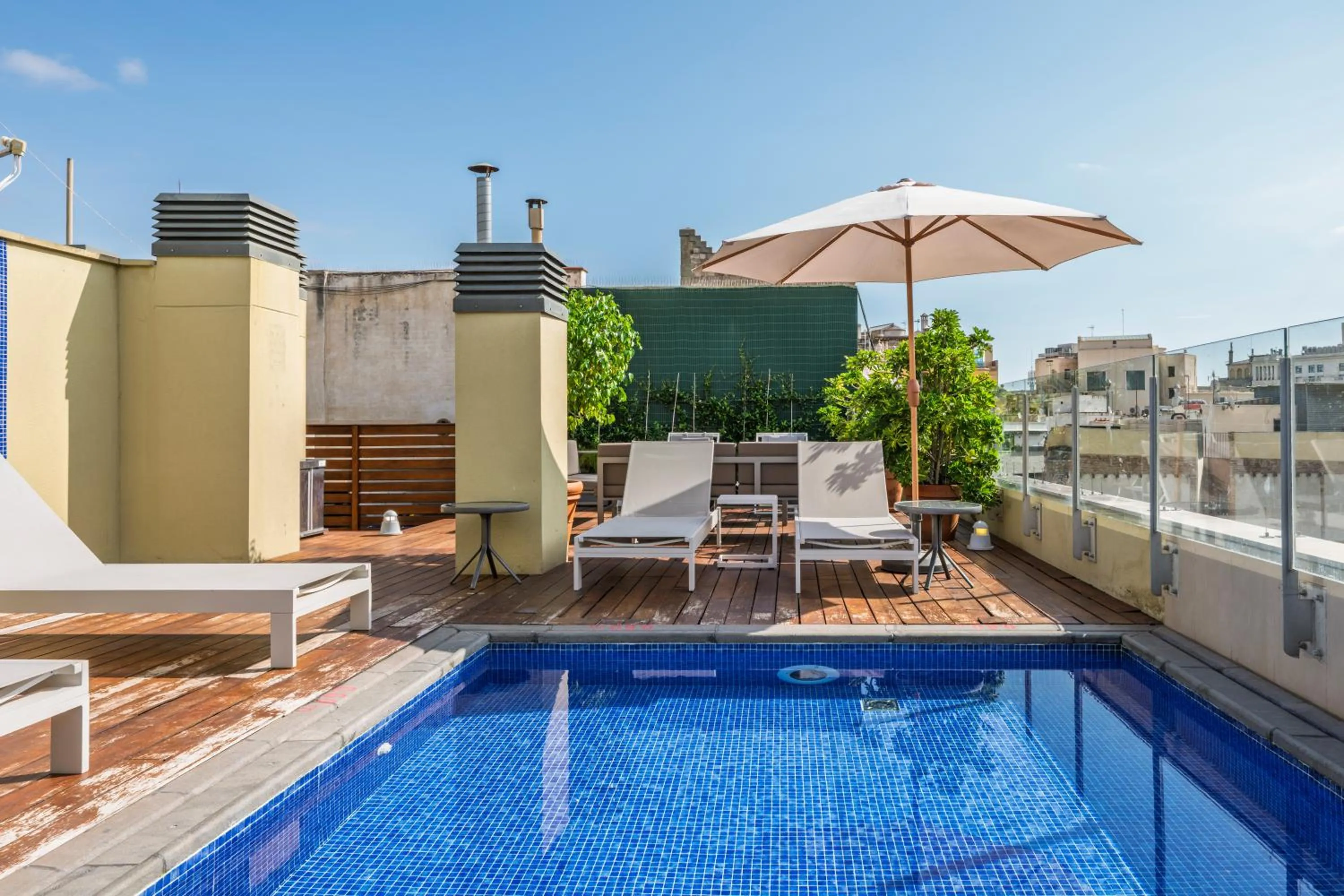 Balcony/Terrace in Aspasios Catedral Apartments