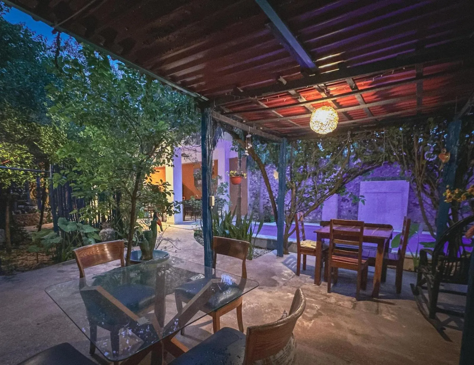 Patio in Casa Daniels Guesthouse